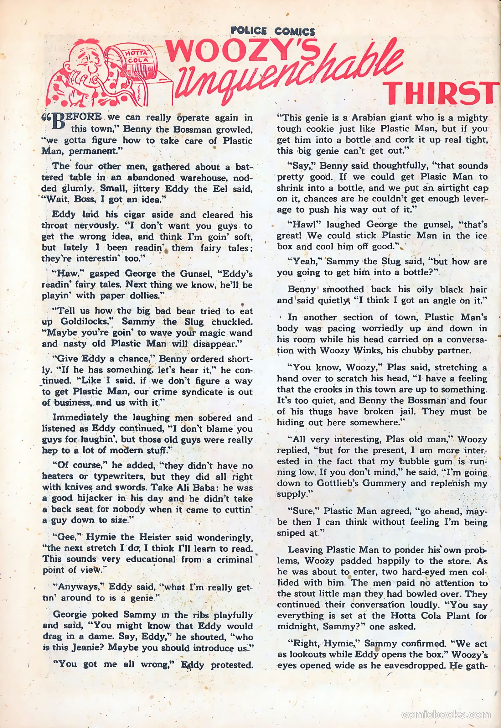 Police Comics #87 — page 40 of 52
