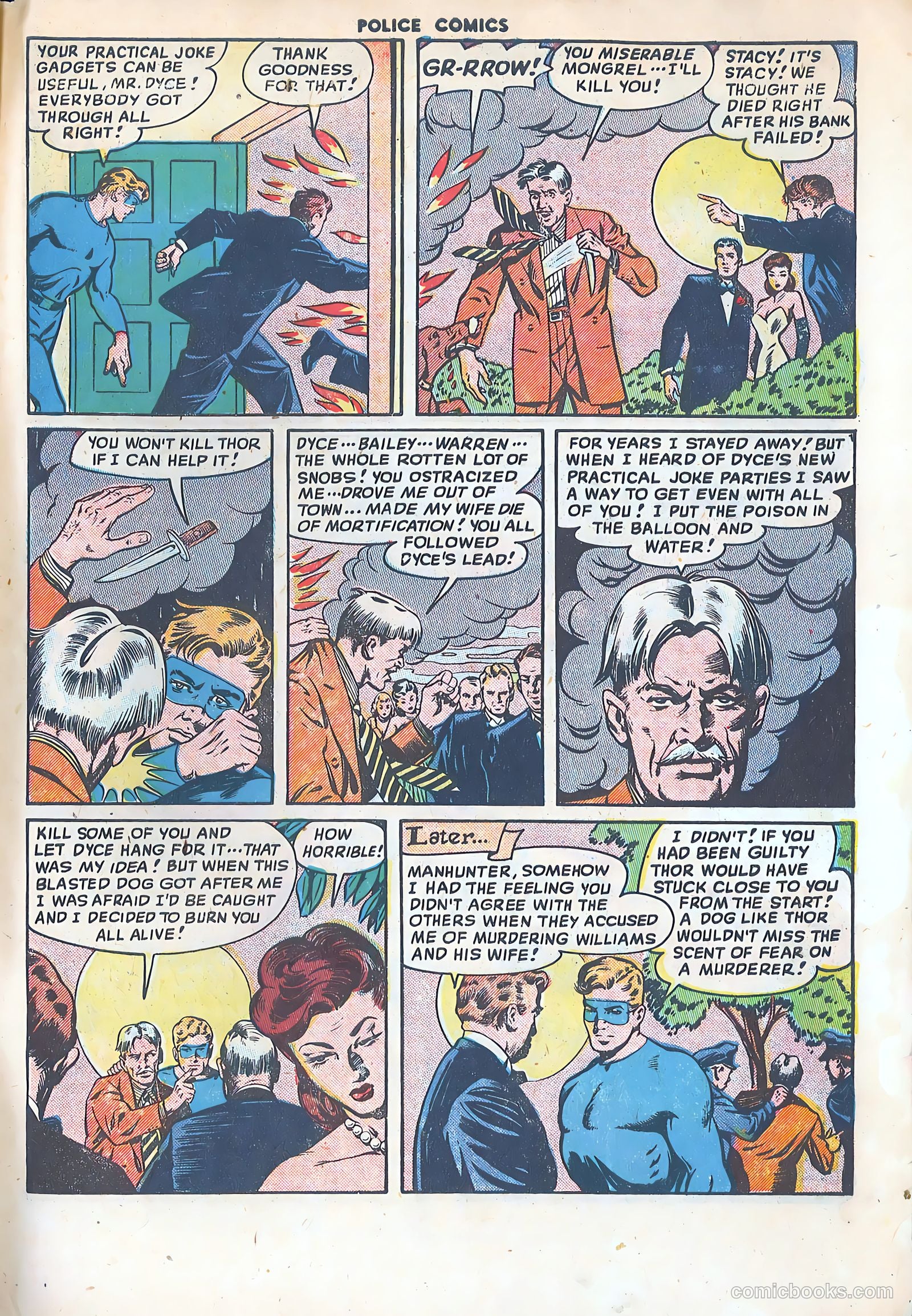 Police Comics #87 — page 49 of 52