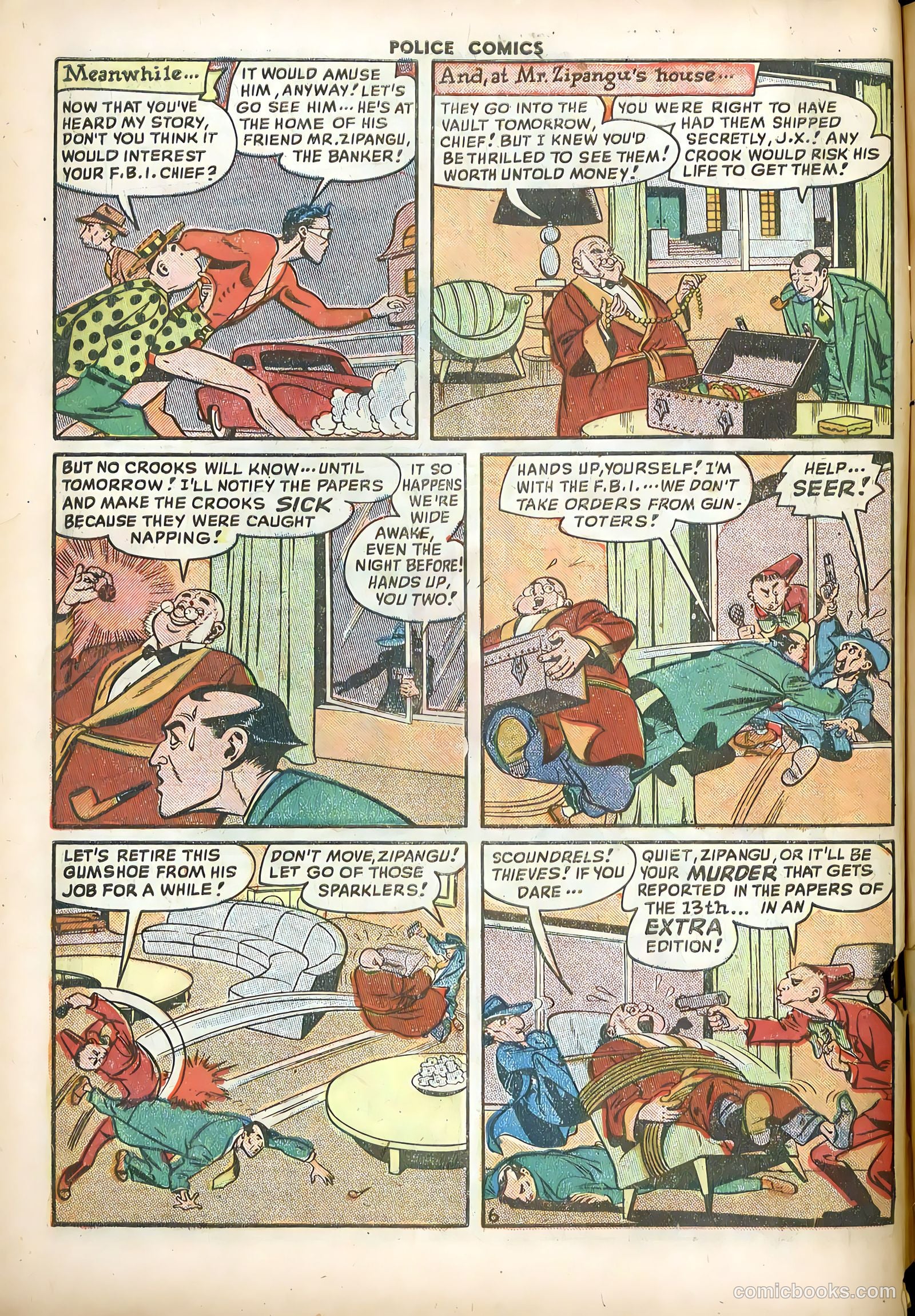Police Comics #88 — page 8 of 52