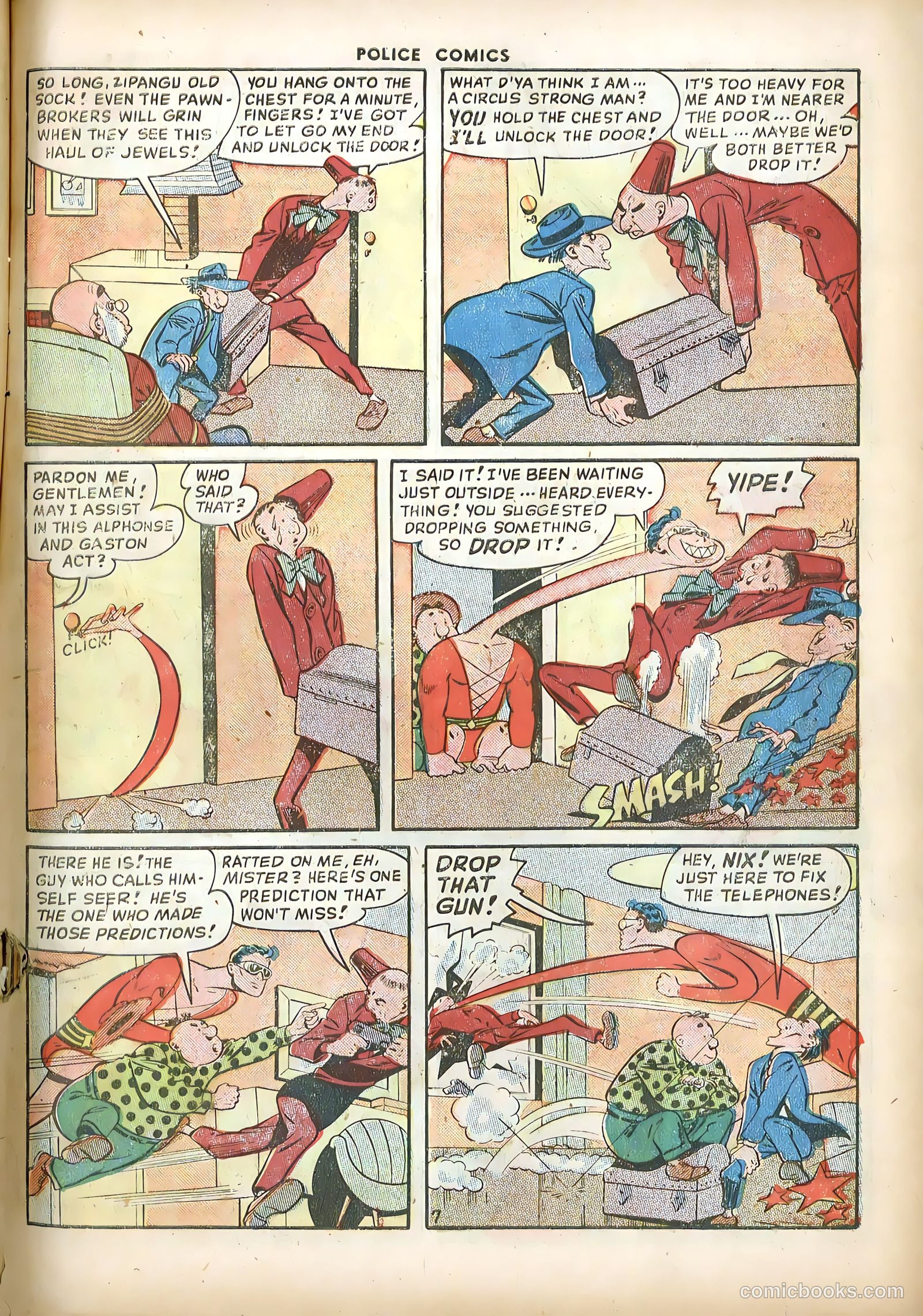 Police Comics #88 — page 9 of 52