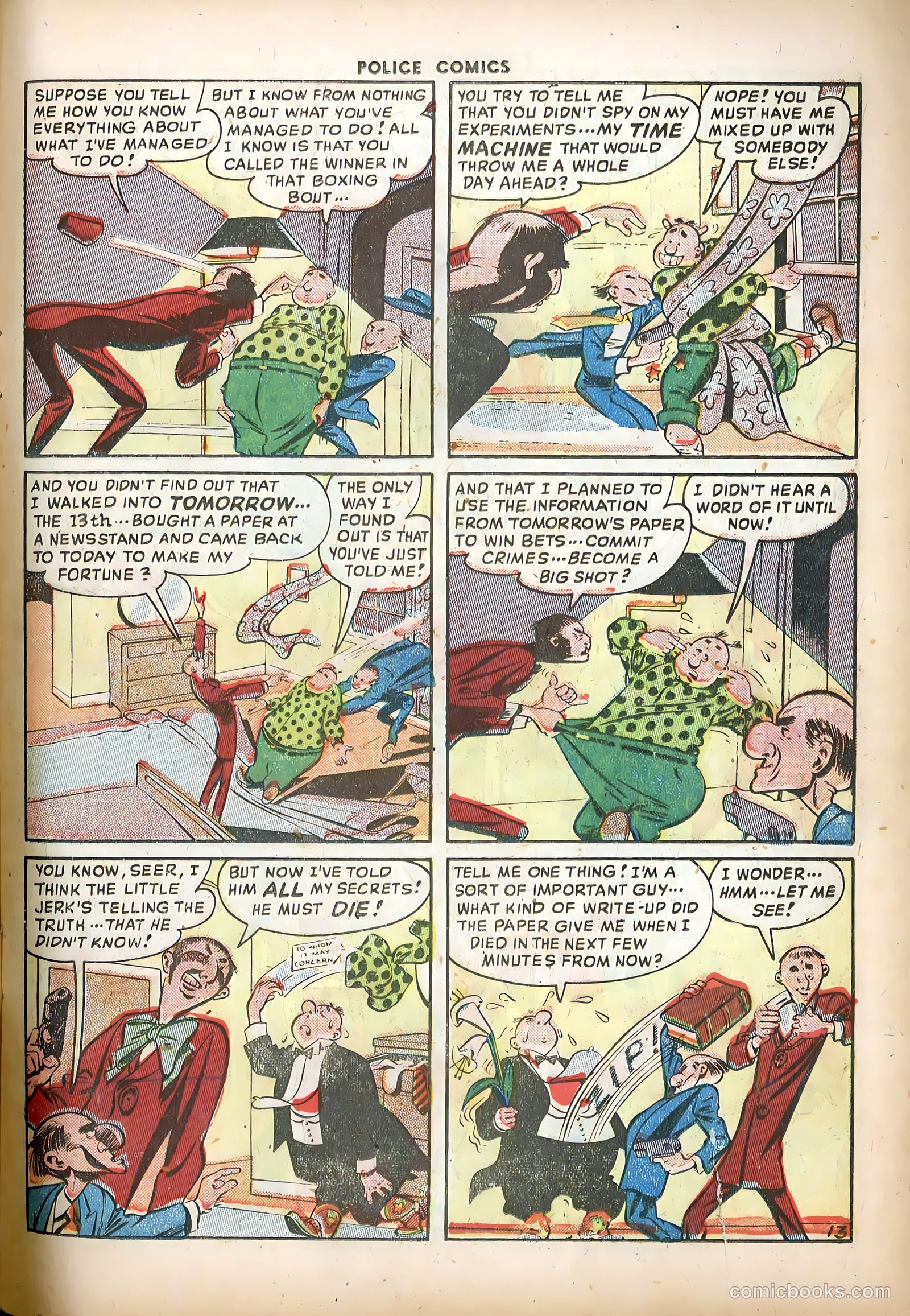 Police Comics #88 — page 15 of 52