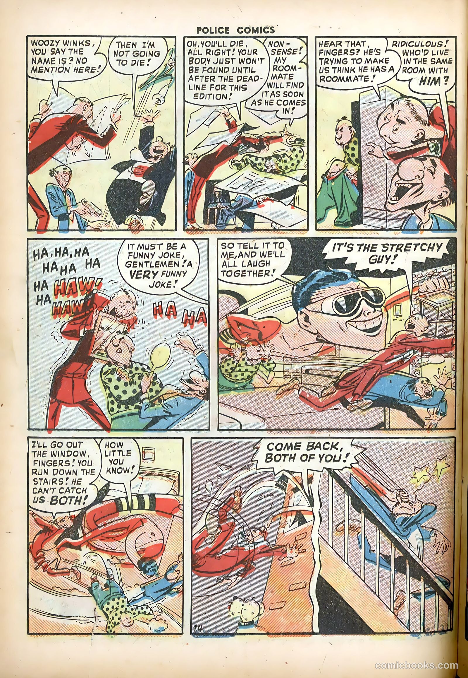 Police Comics #88 — page 16 of 52