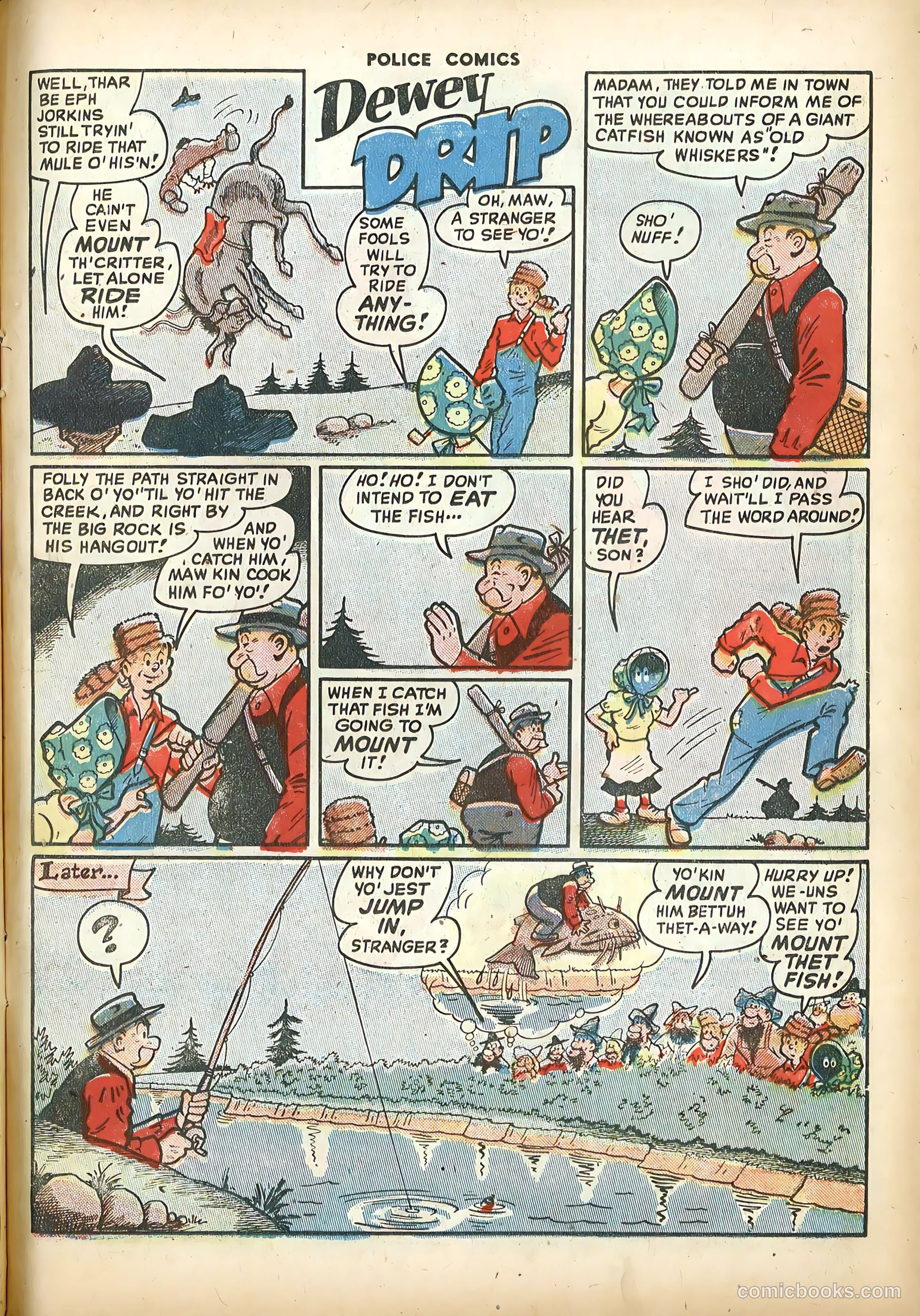 Police Comics #88 — page 19 of 52