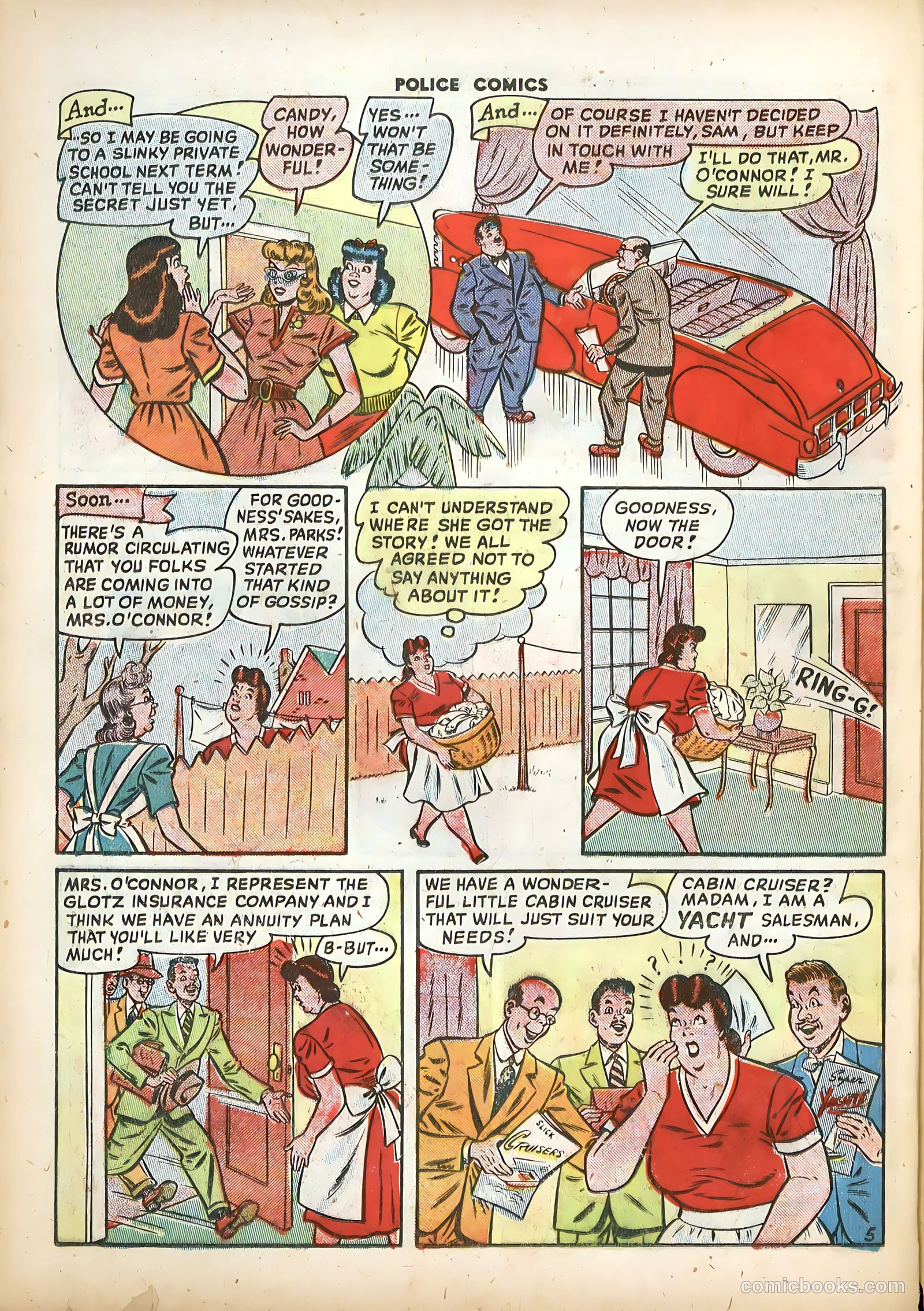 Police Comics #88 — page 30 of 52