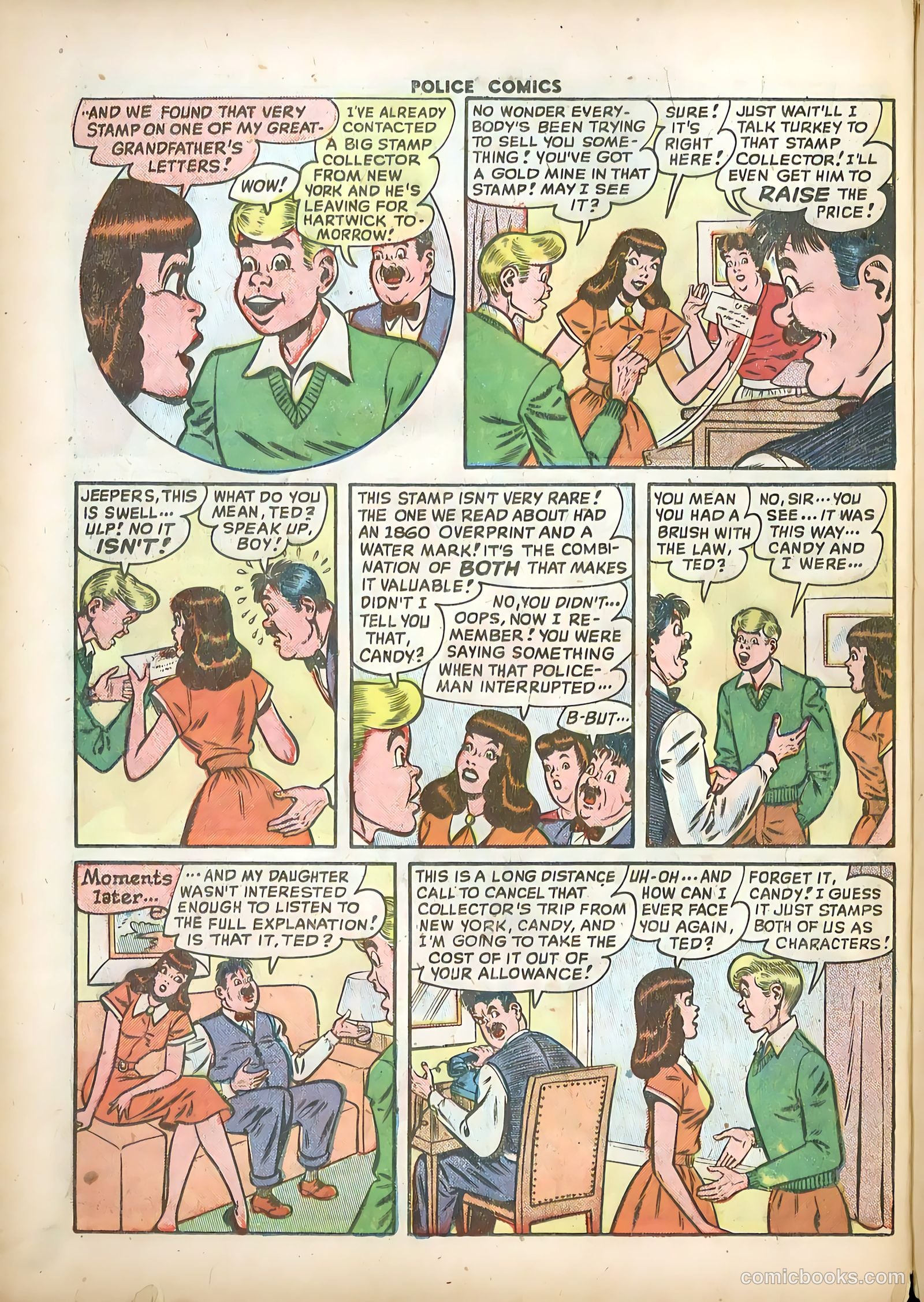 Police Comics #88 — page 32 of 52