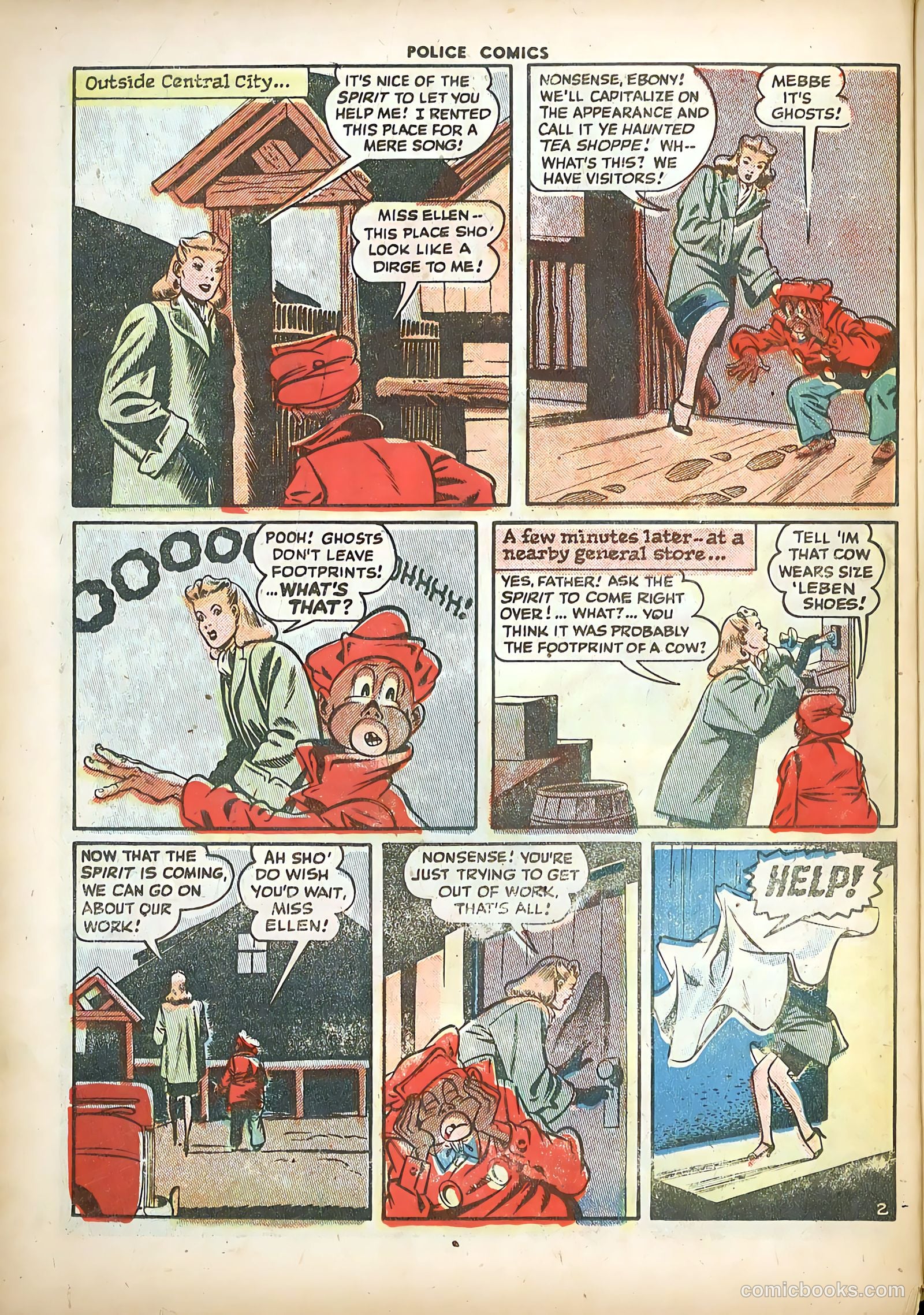 Police Comics #88 — page 34 of 52