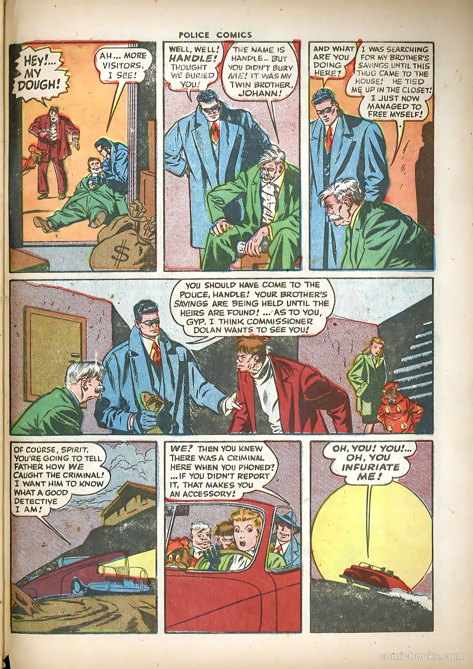 Police Comics #88 — page 39 of 52