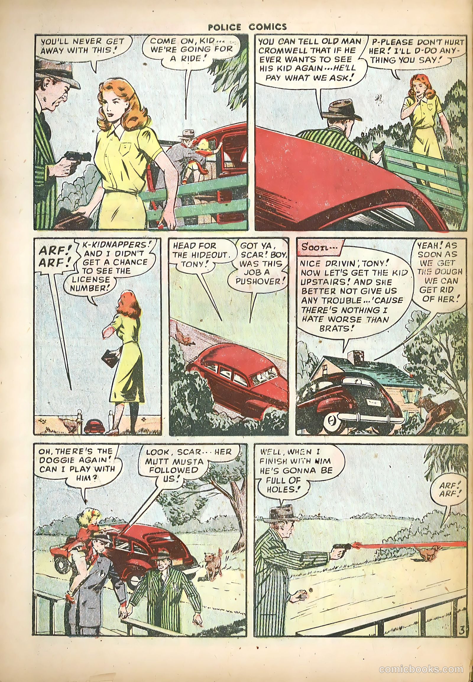 Police Comics #88 — page 44 of 52
