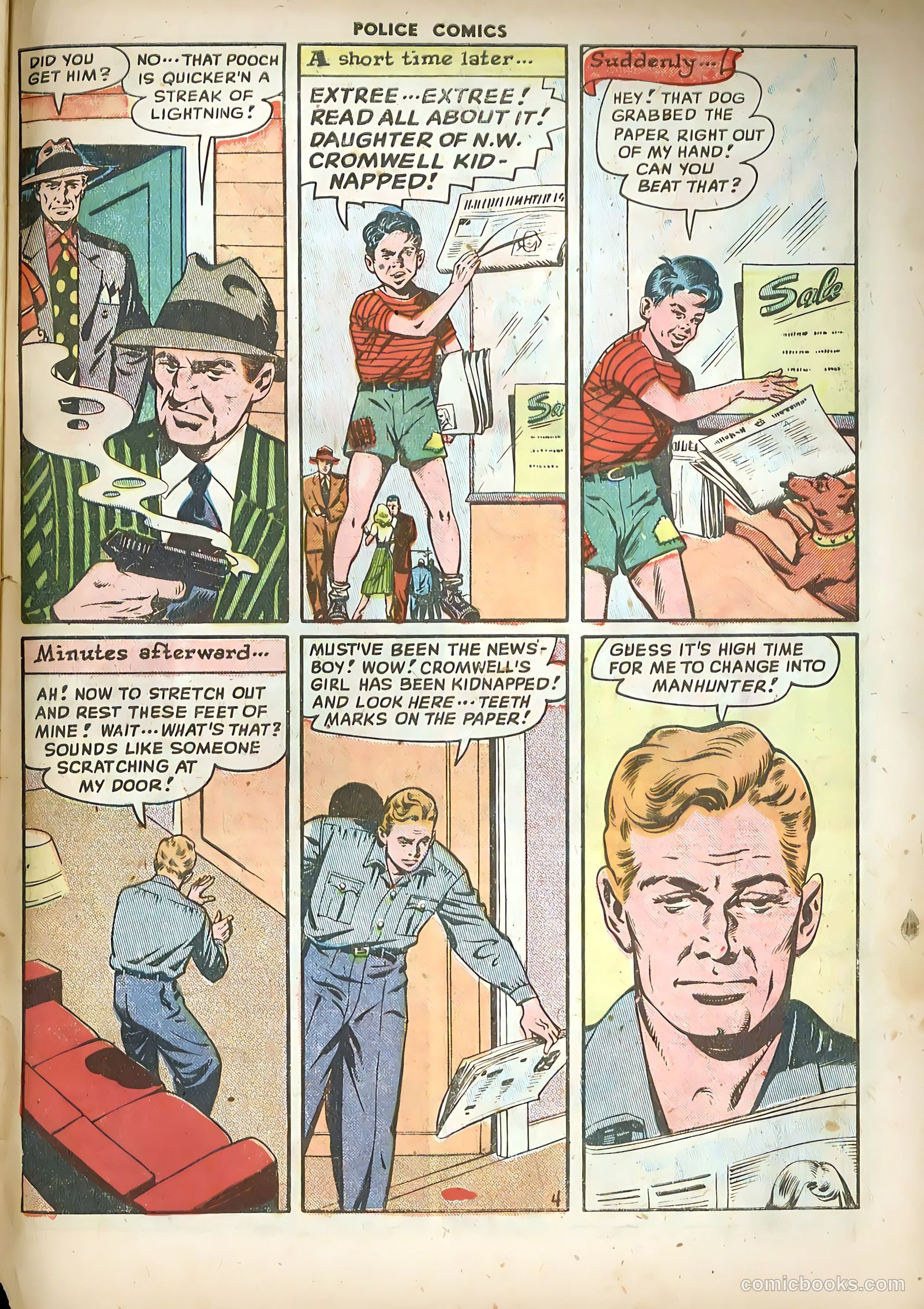 Police Comics #88 — page 45 of 52