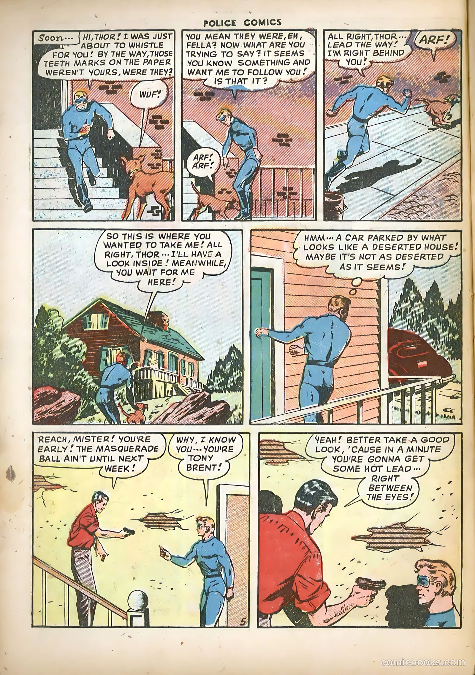 Police Comics #88 — page 46 of 52