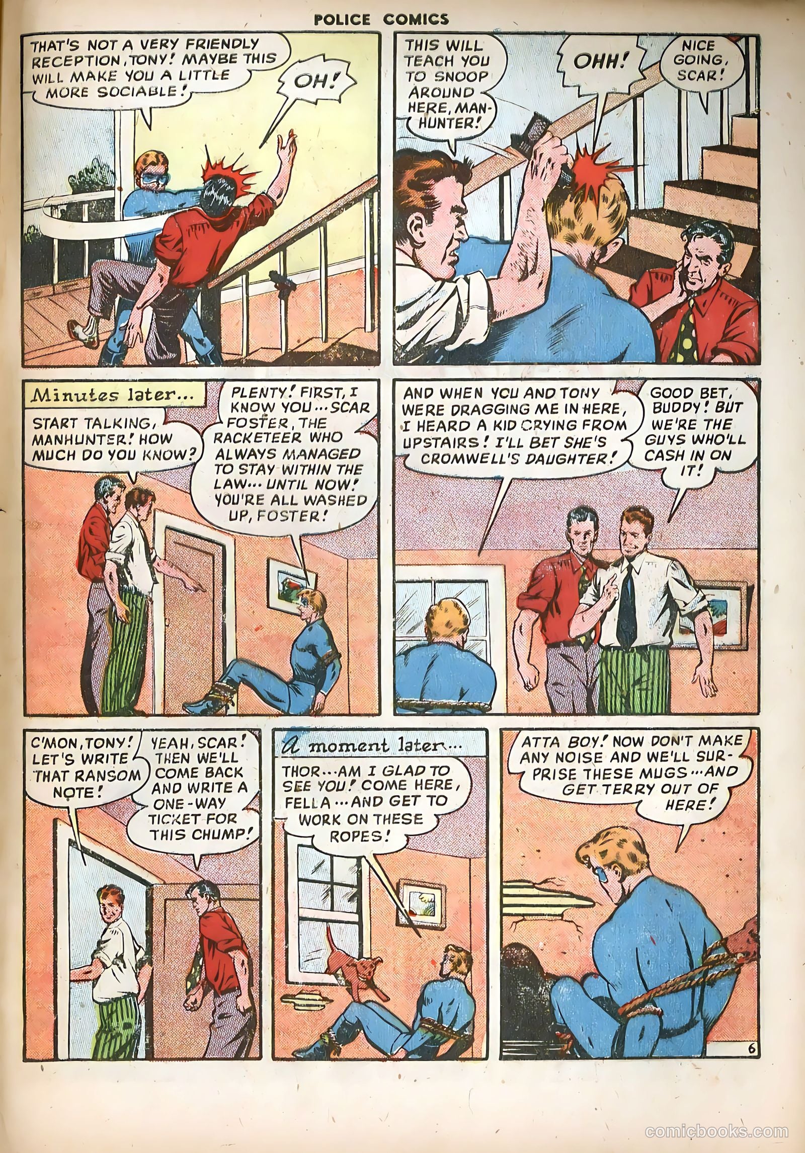 Police Comics #88 — page 47 of 52