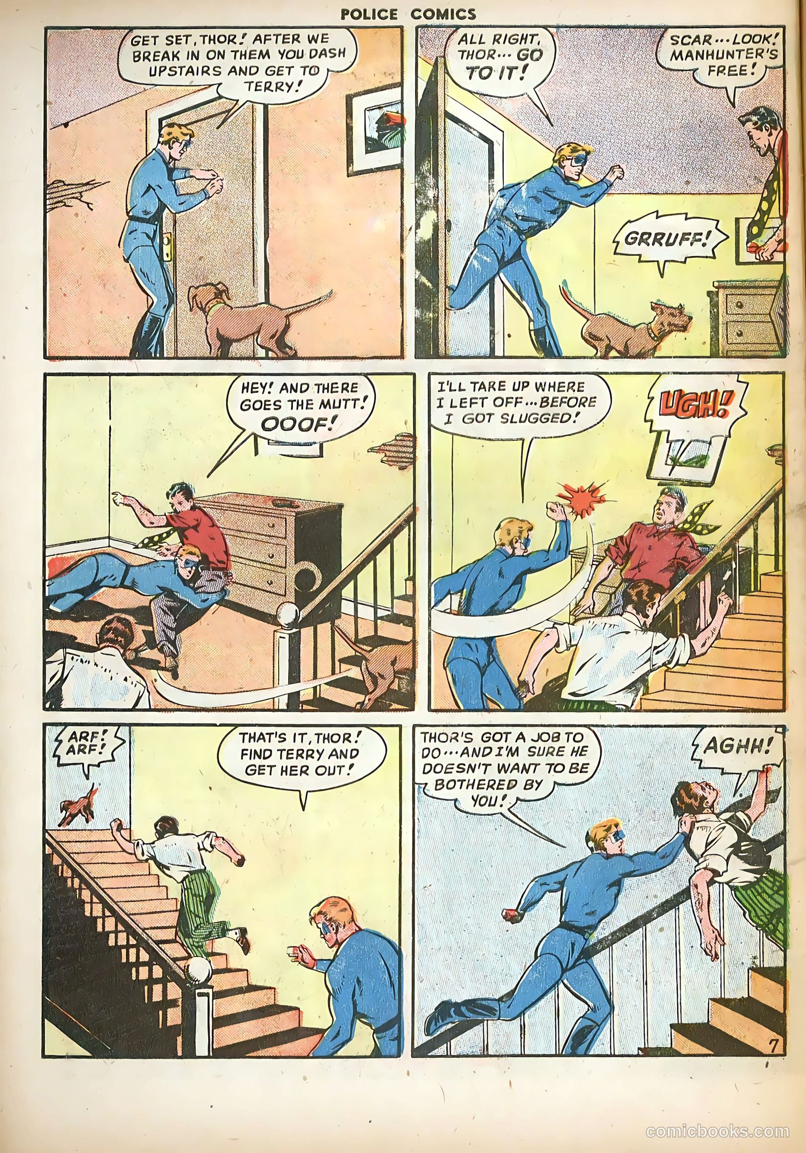 Police Comics #88 — page 48 of 52