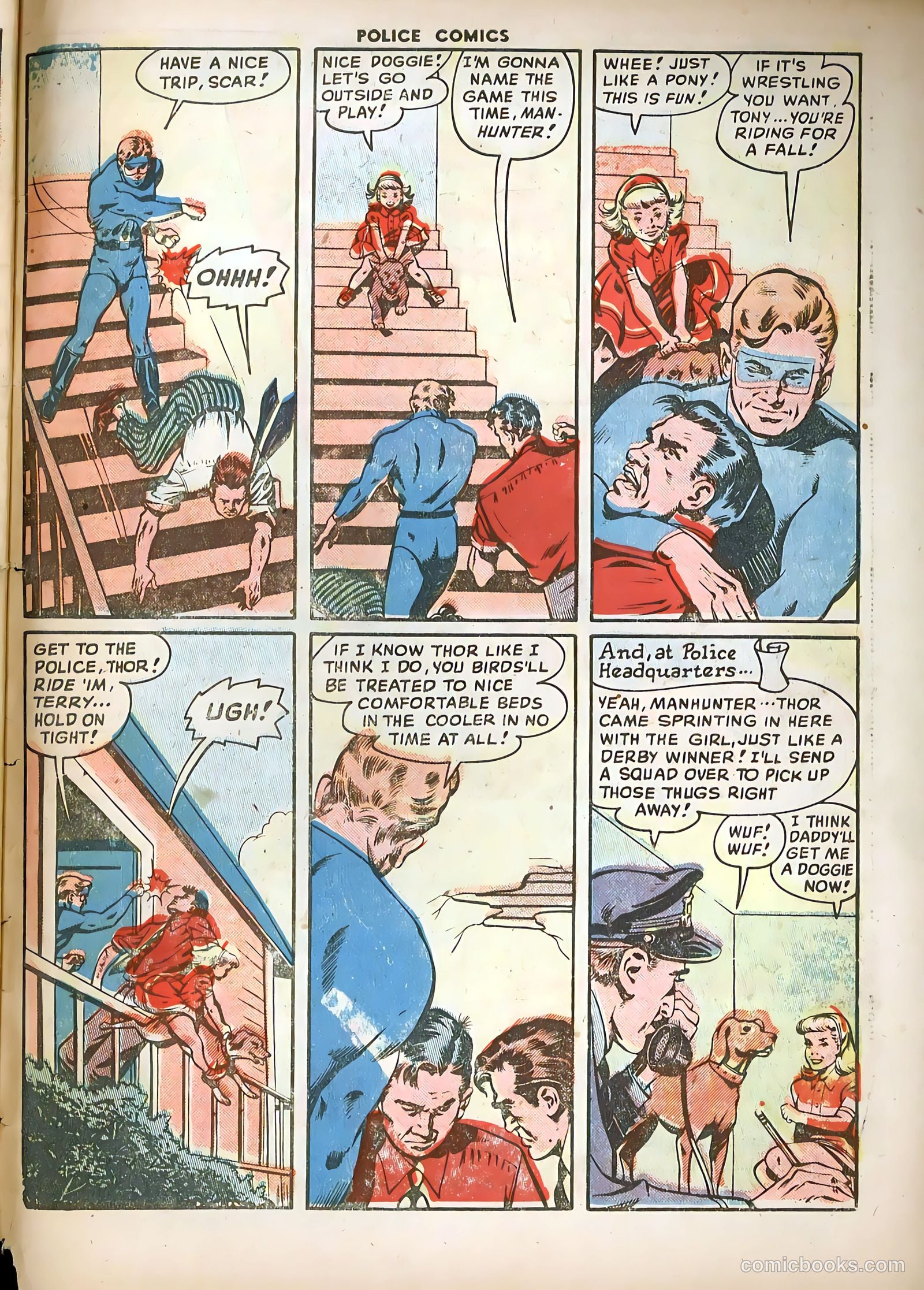 Police Comics #88 — page 49 of 52