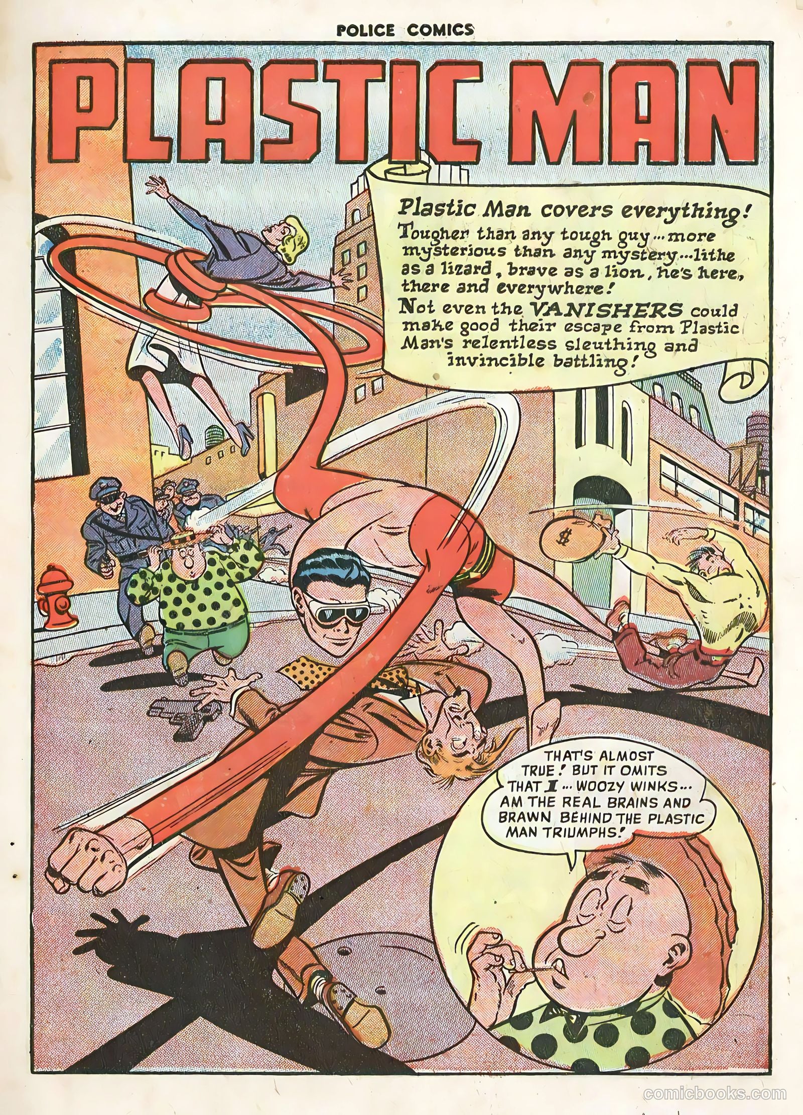 Police Comics #89 — page 3 of 36