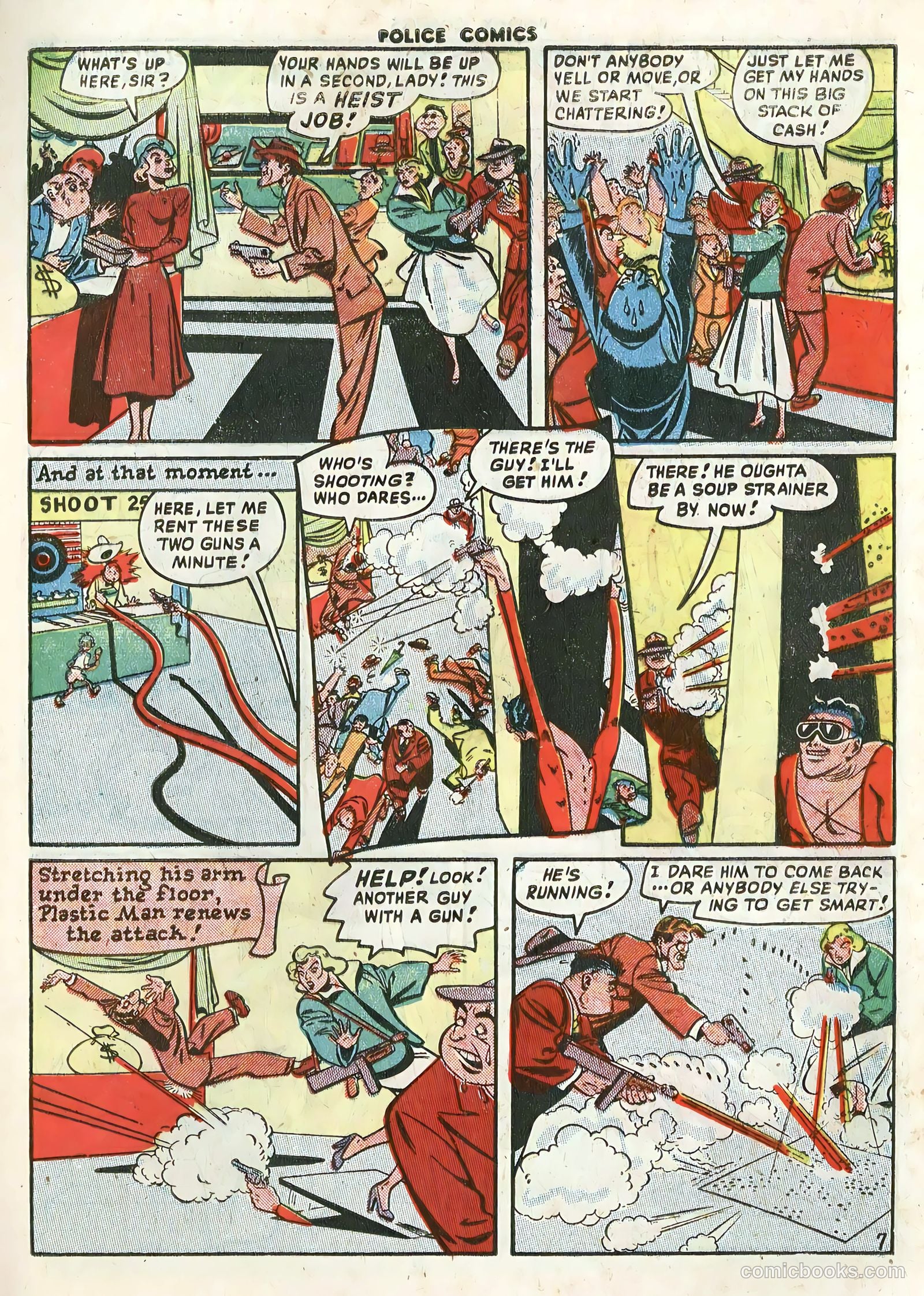 Police Comics #89 — page 9 of 36