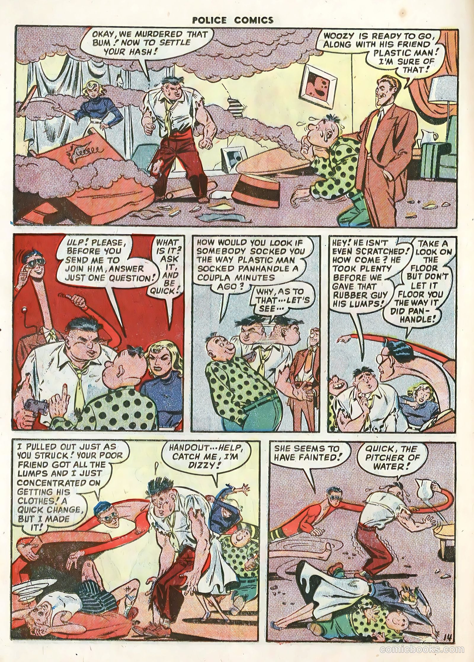 Police Comics #89 — page 16 of 36