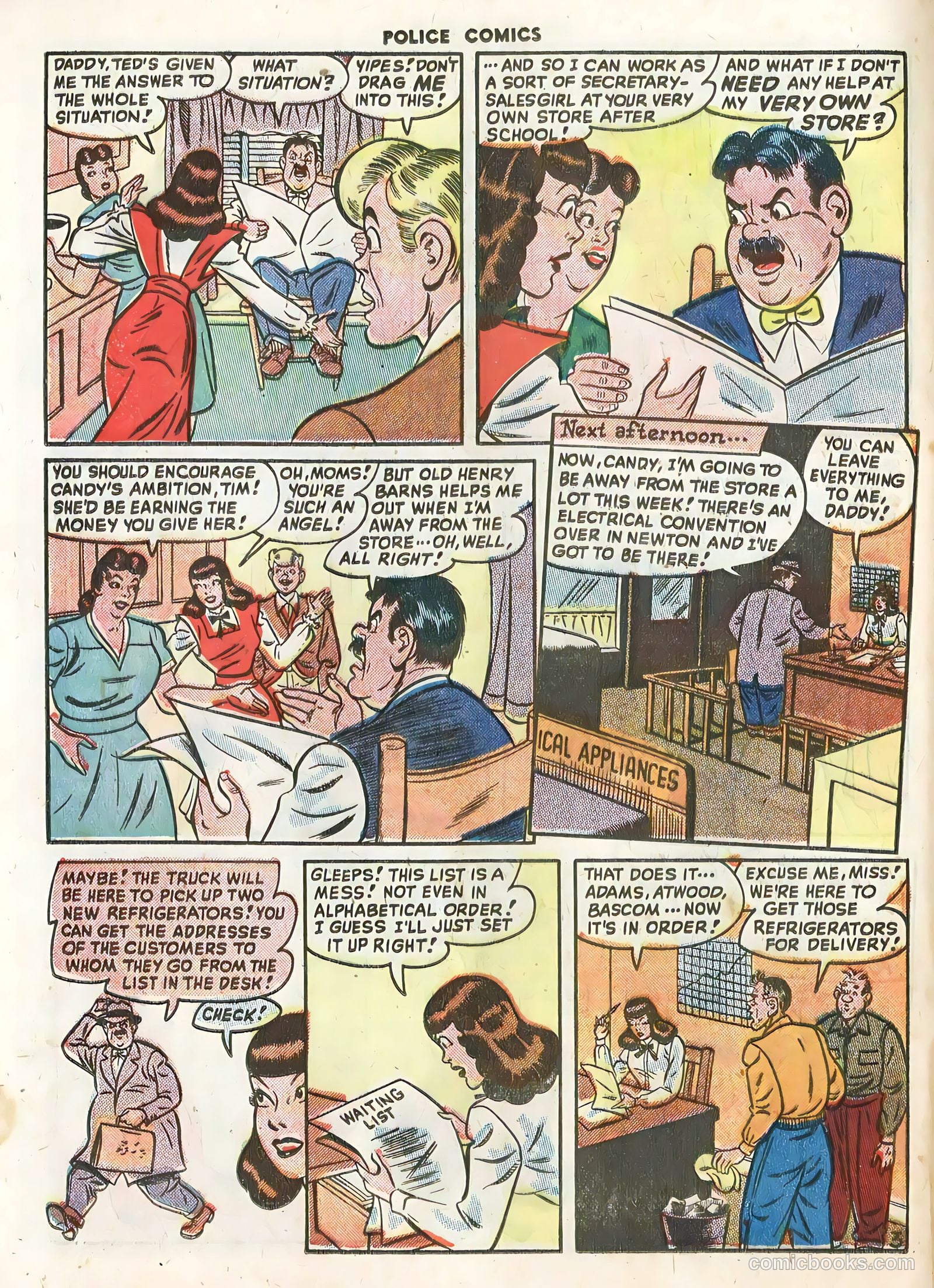 Police Comics #89 — page 20 of 36