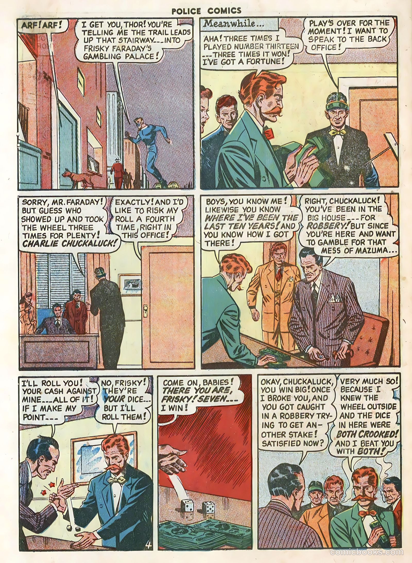 Police Comics #89 — page 30 of 36