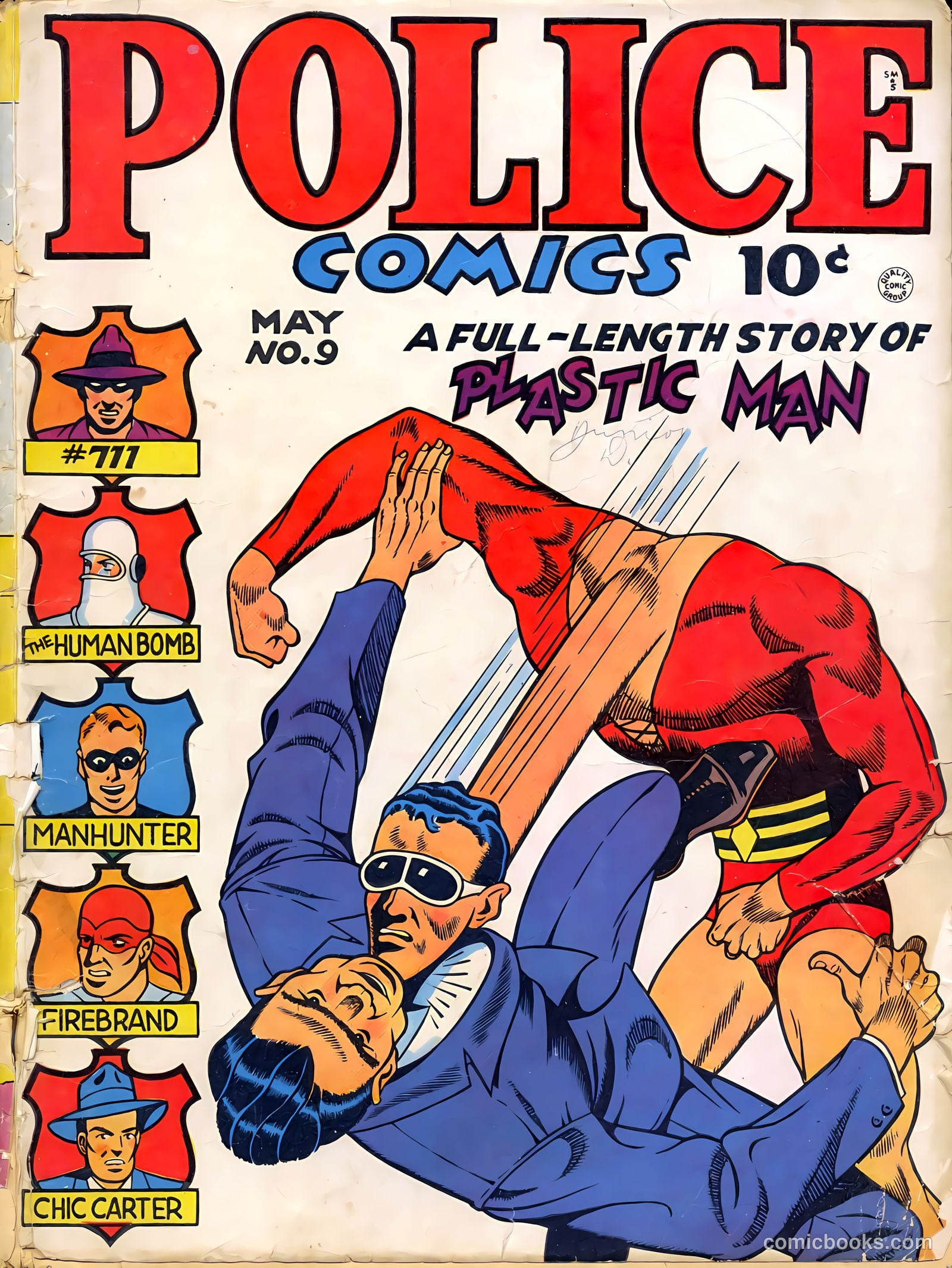 Police Comics #9 — page 2 of 75