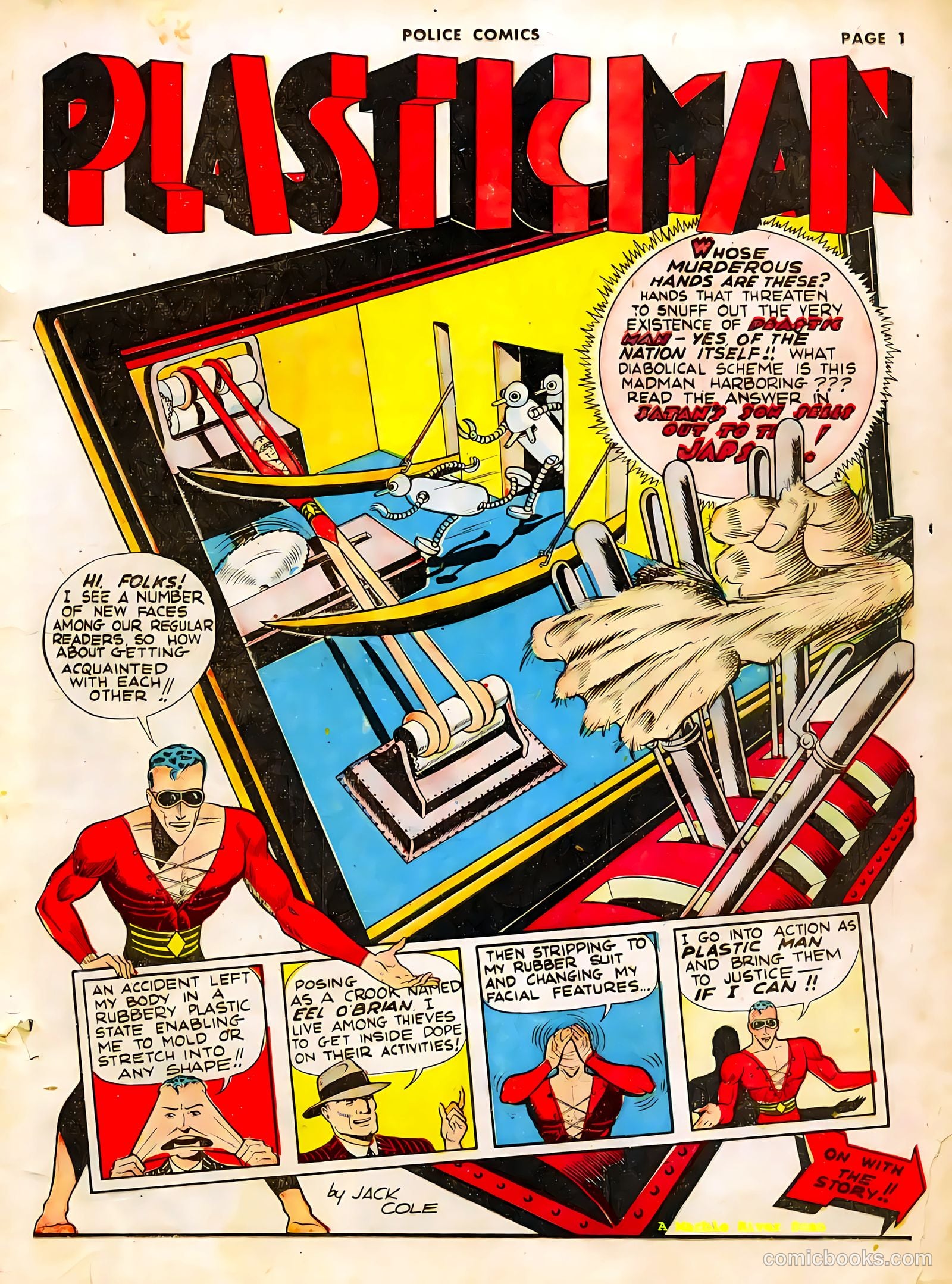 Police Comics #9 — page 4 of 75