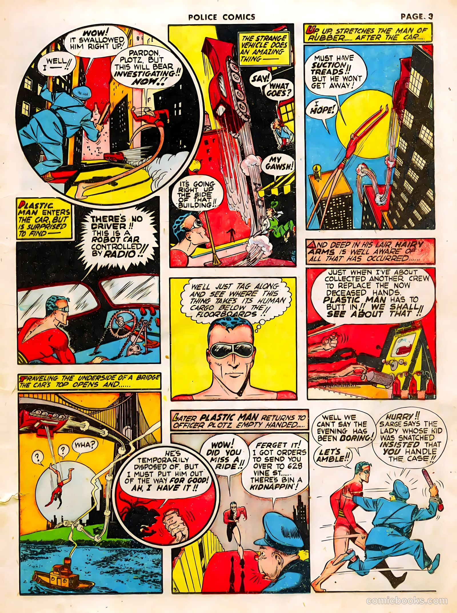 Police Comics #9 — page 6 of 75