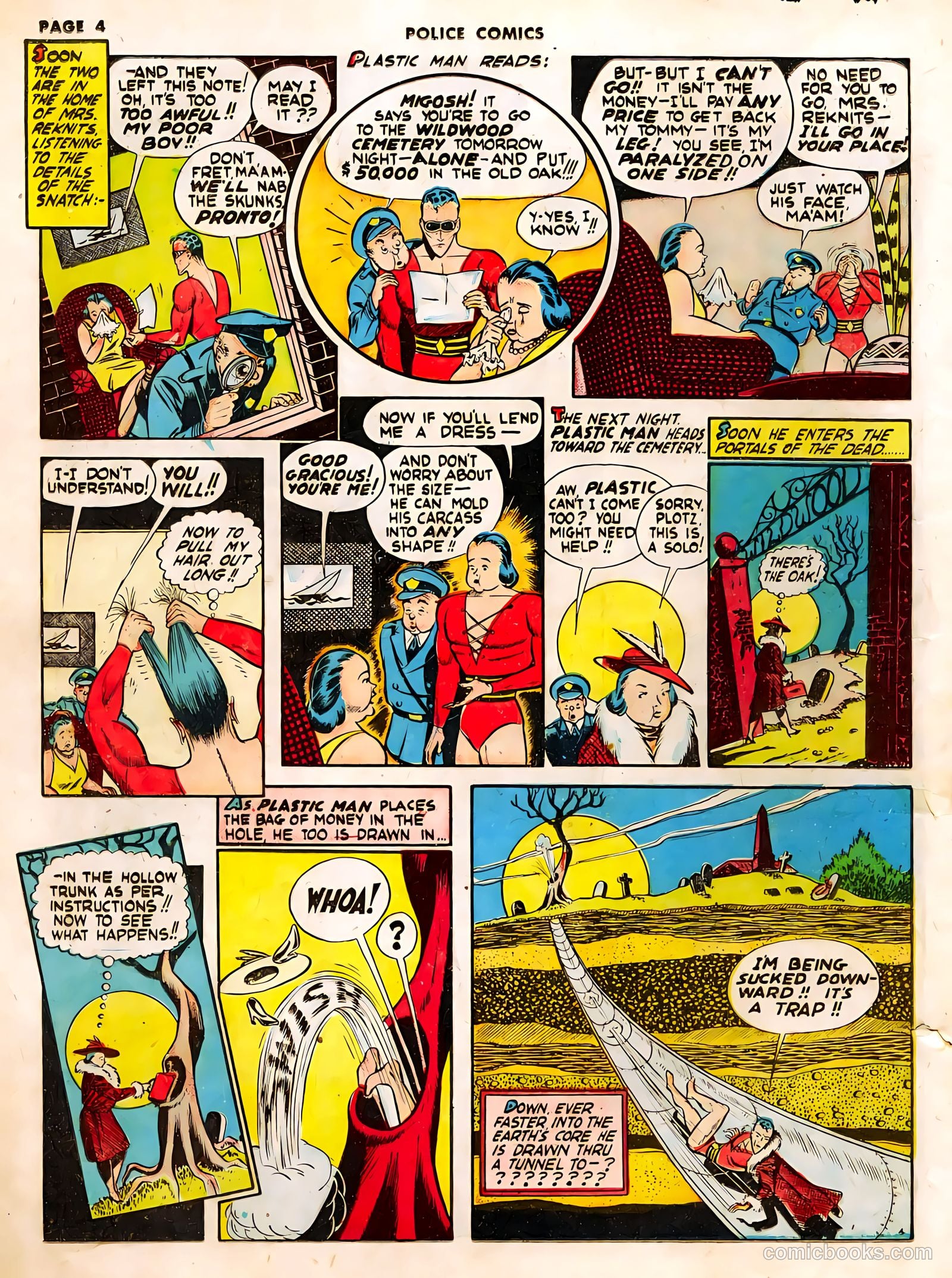 Police Comics #9 — page 7 of 75