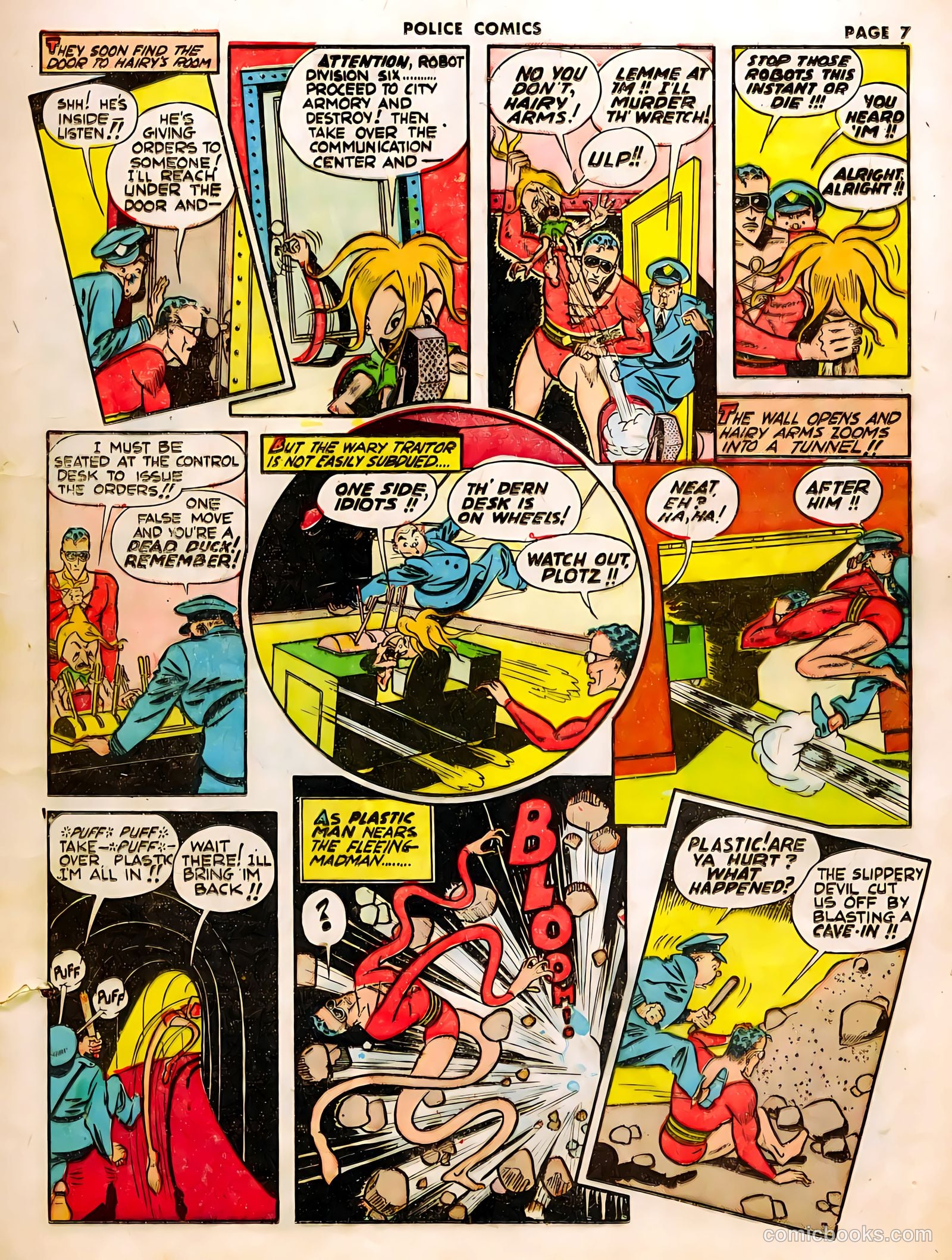 Police Comics #9 — page 10 of 75