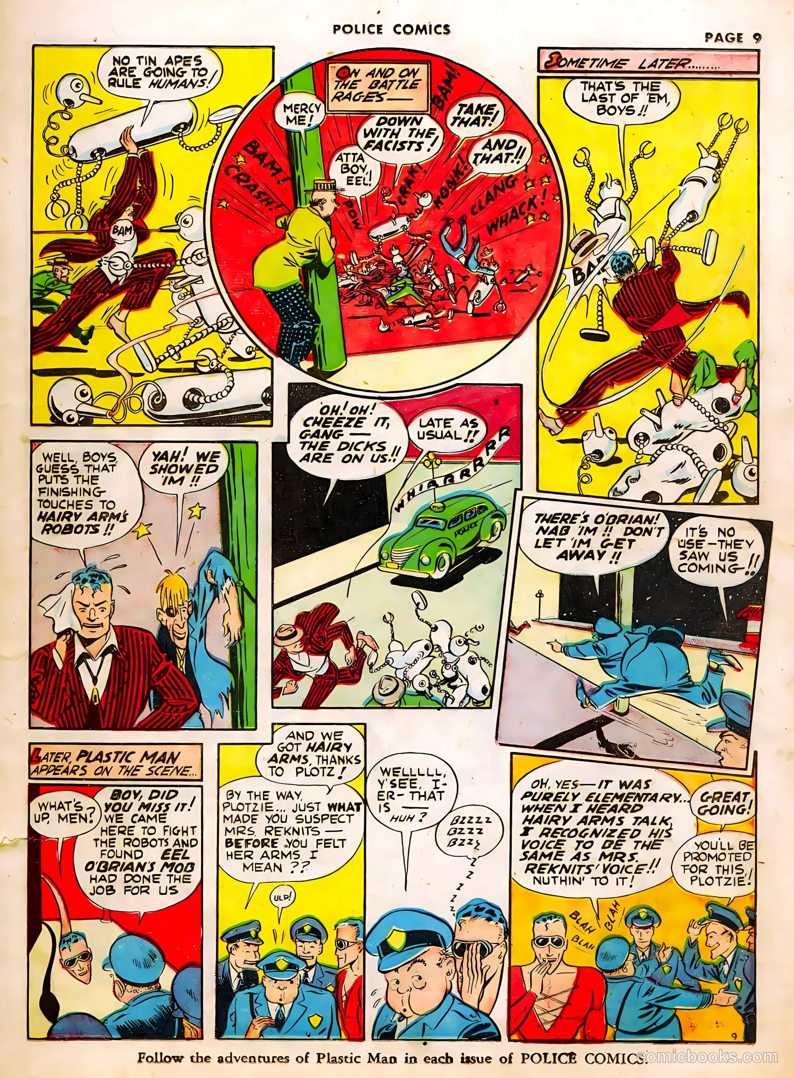 Police Comics #9 — page 12 of 75