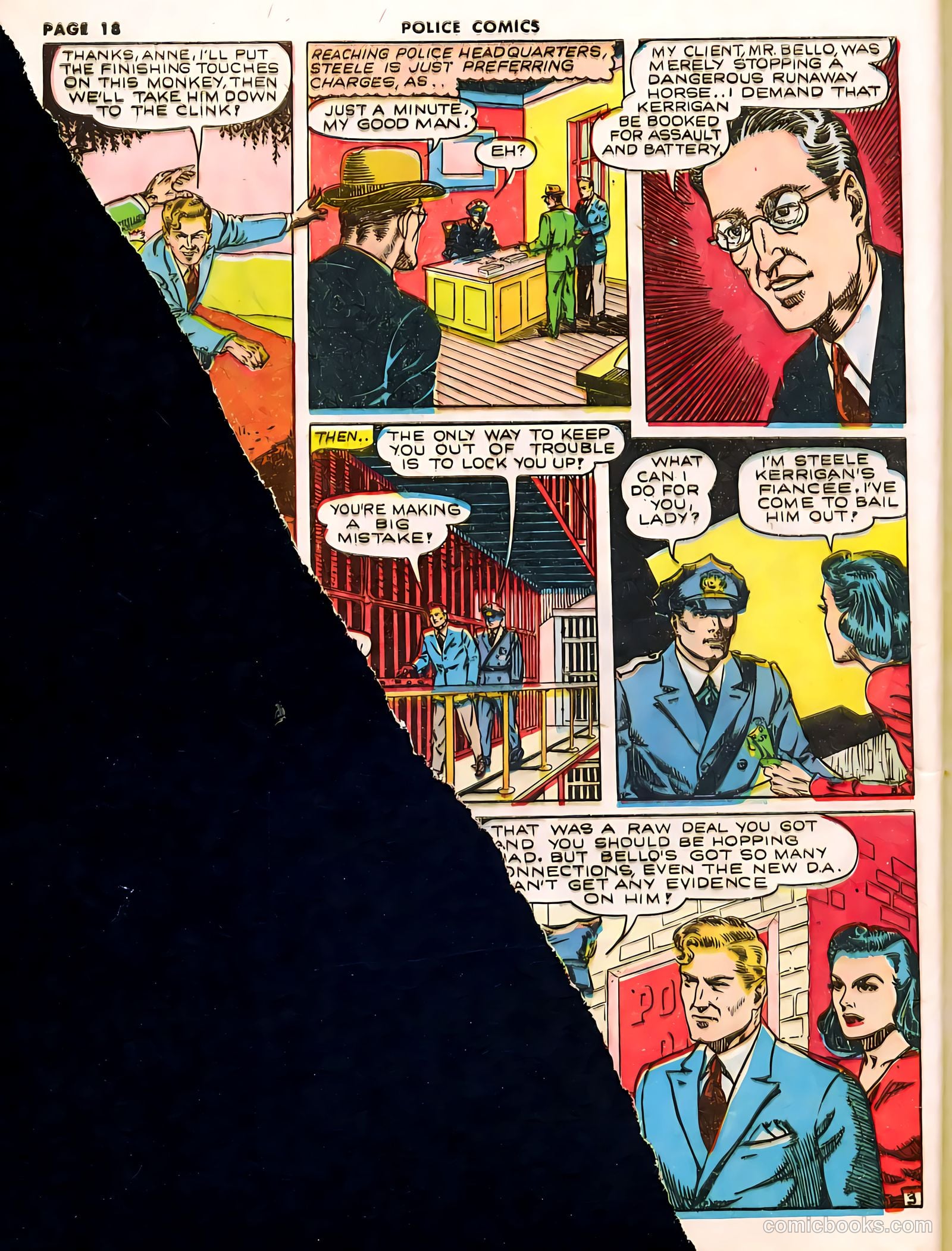 Police Comics #9 — page 22 of 75