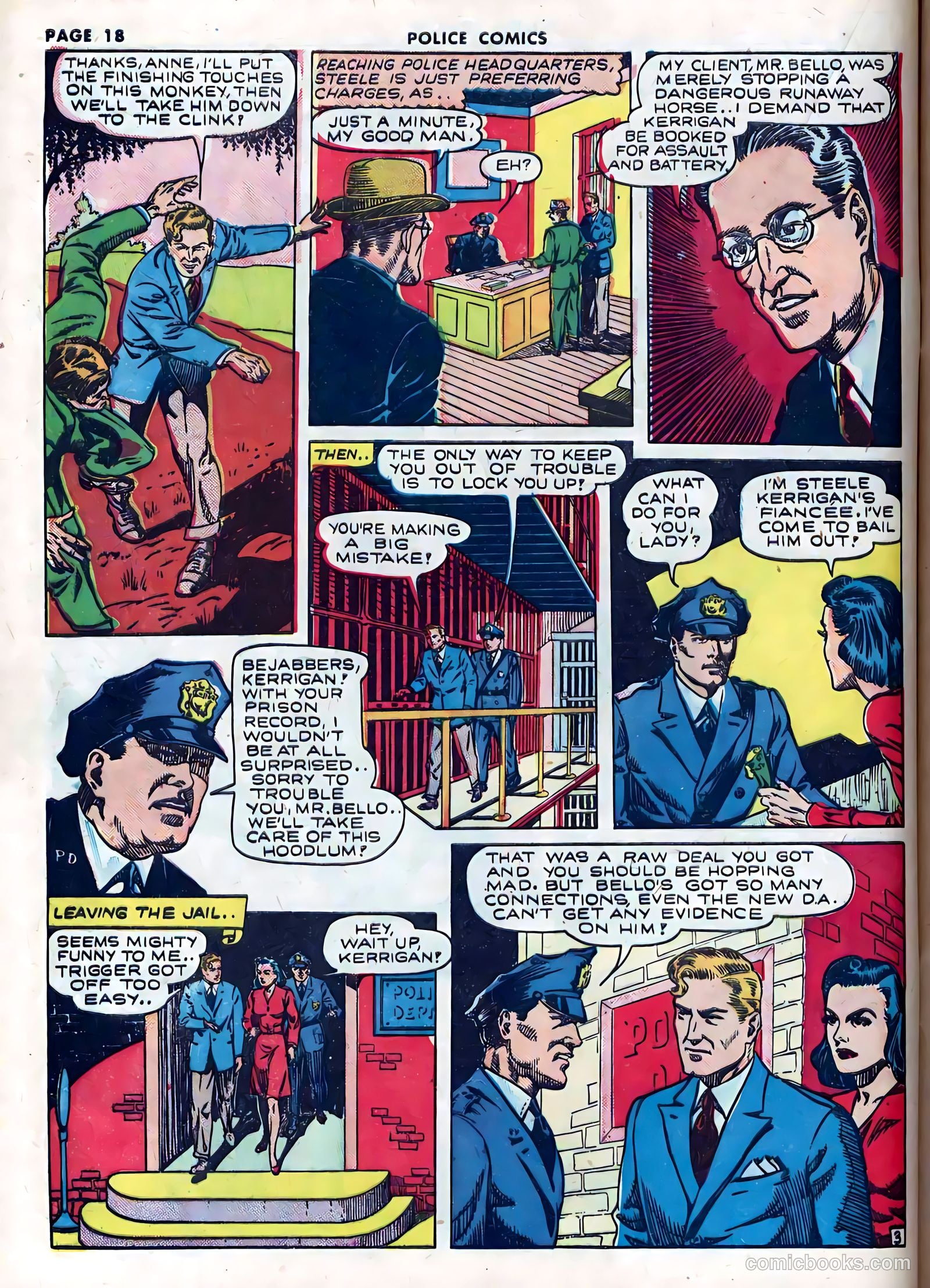 Police Comics #9 — page 23 of 75