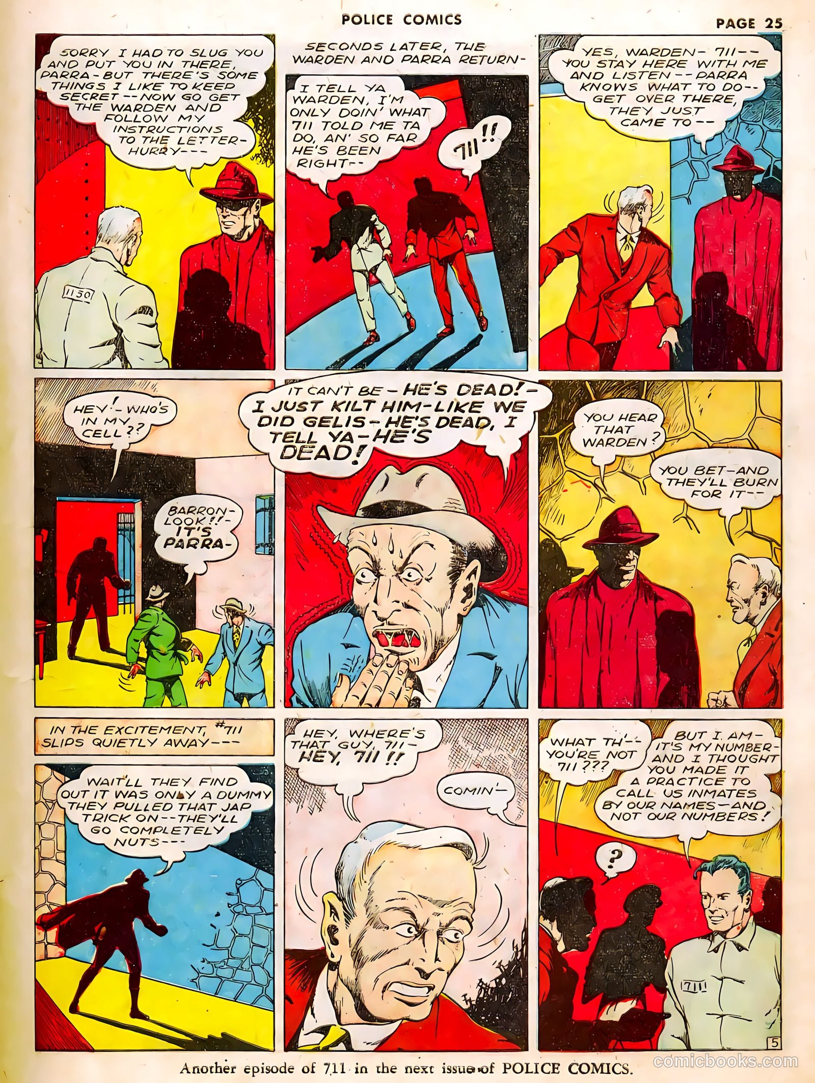 Police Comics #9 — page 32 of 75