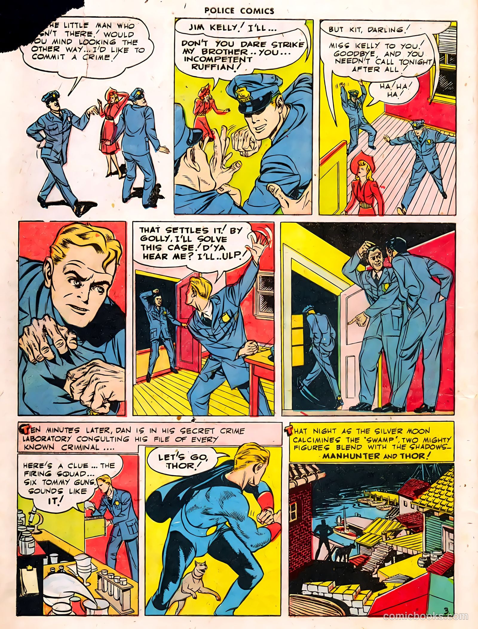 Police Comics #9 — page 36 of 75