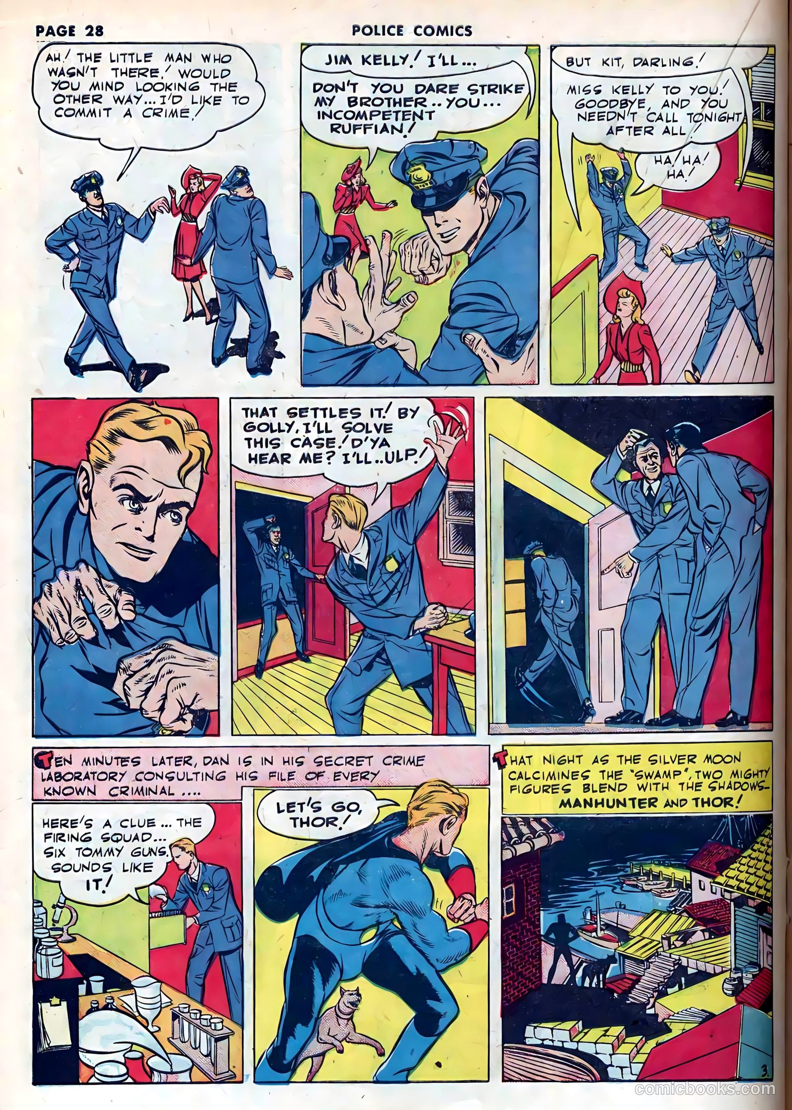 Police Comics #9 — page 37 of 75