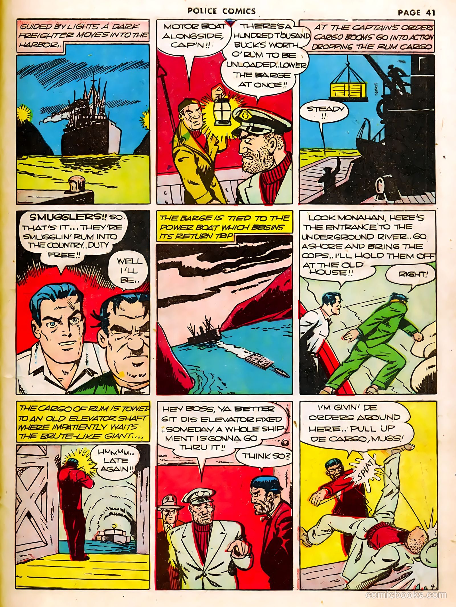 Police Comics #9 — page 50 of 75
