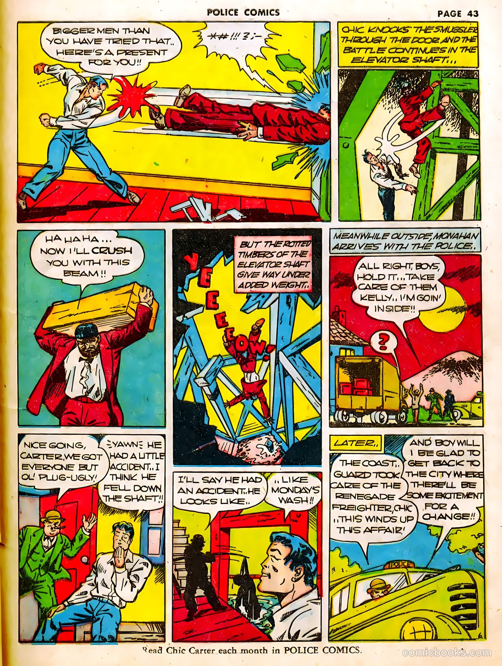 Police Comics #9 — page 52 of 75