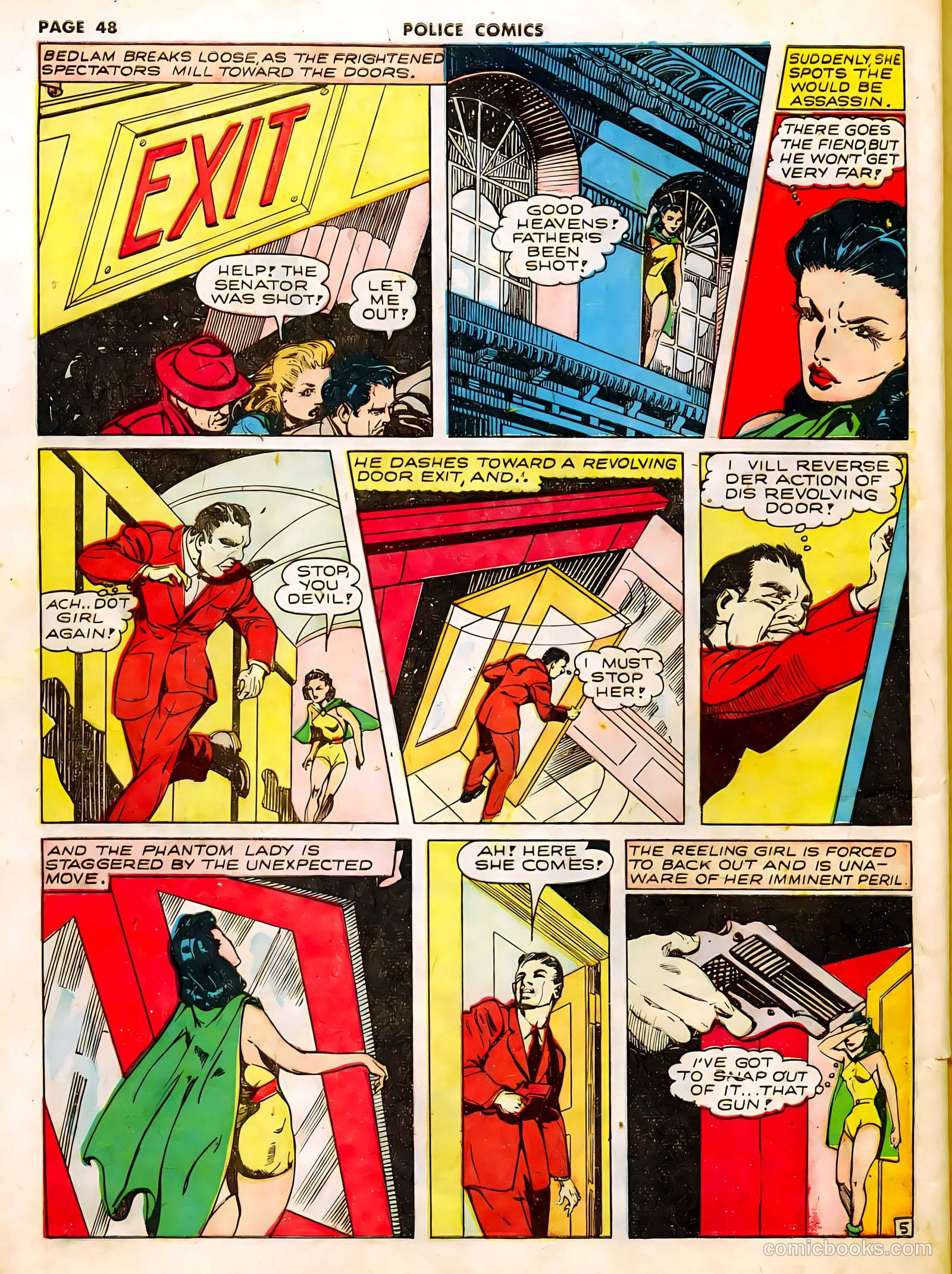 Police Comics #9 — page 57 of 75