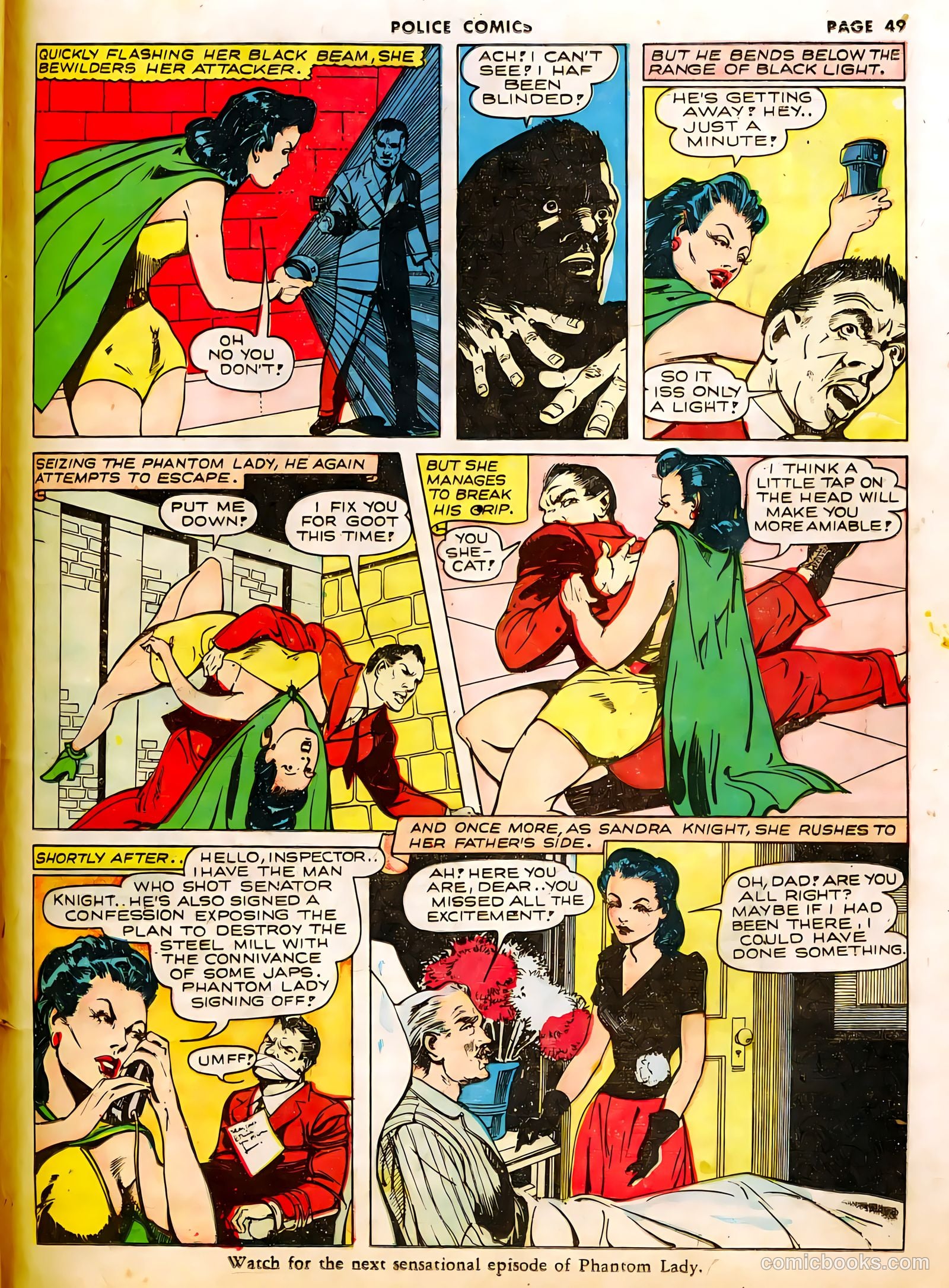 Police Comics #9 — page 58 of 75