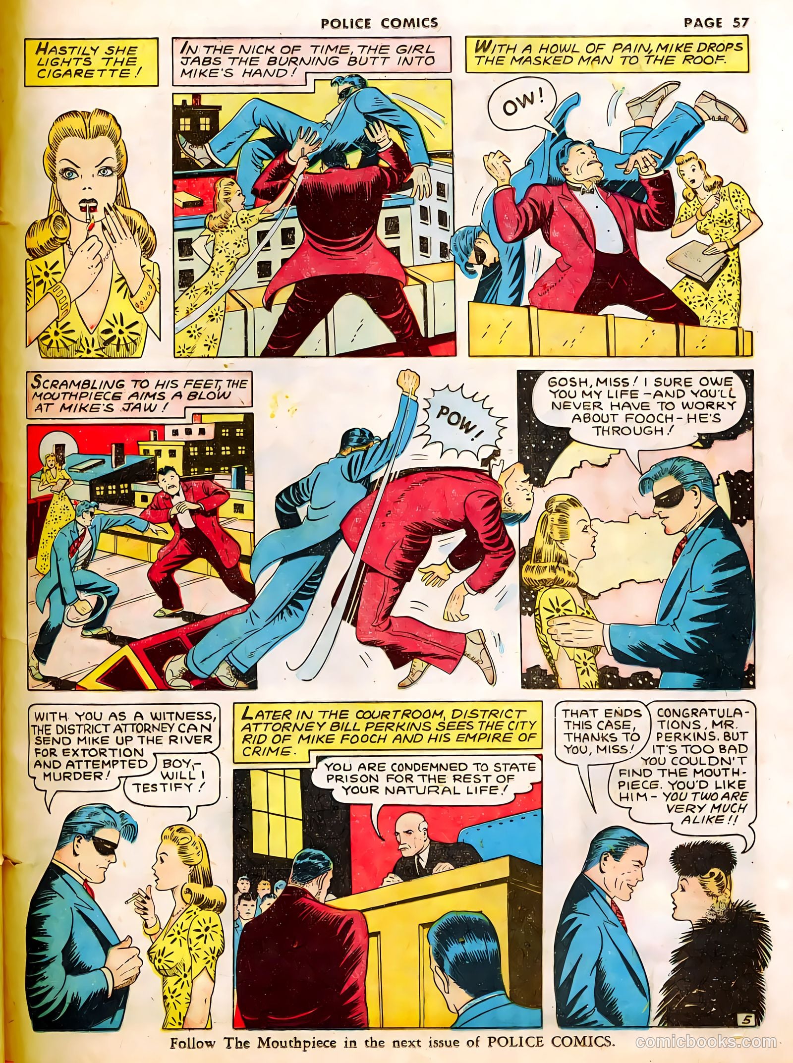 Police Comics #9 — page 66 of 75