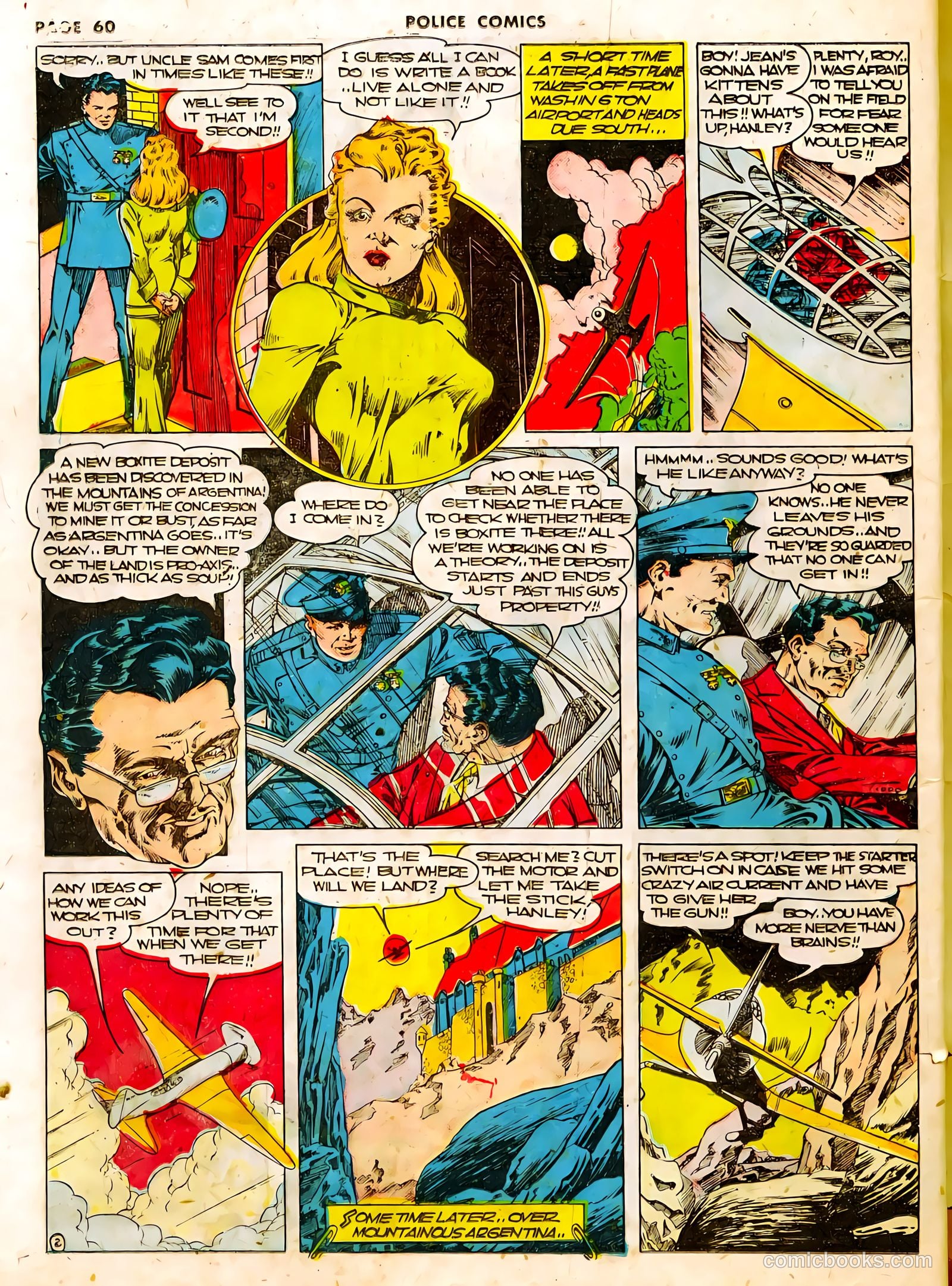 Police Comics #9 — page 69 of 75