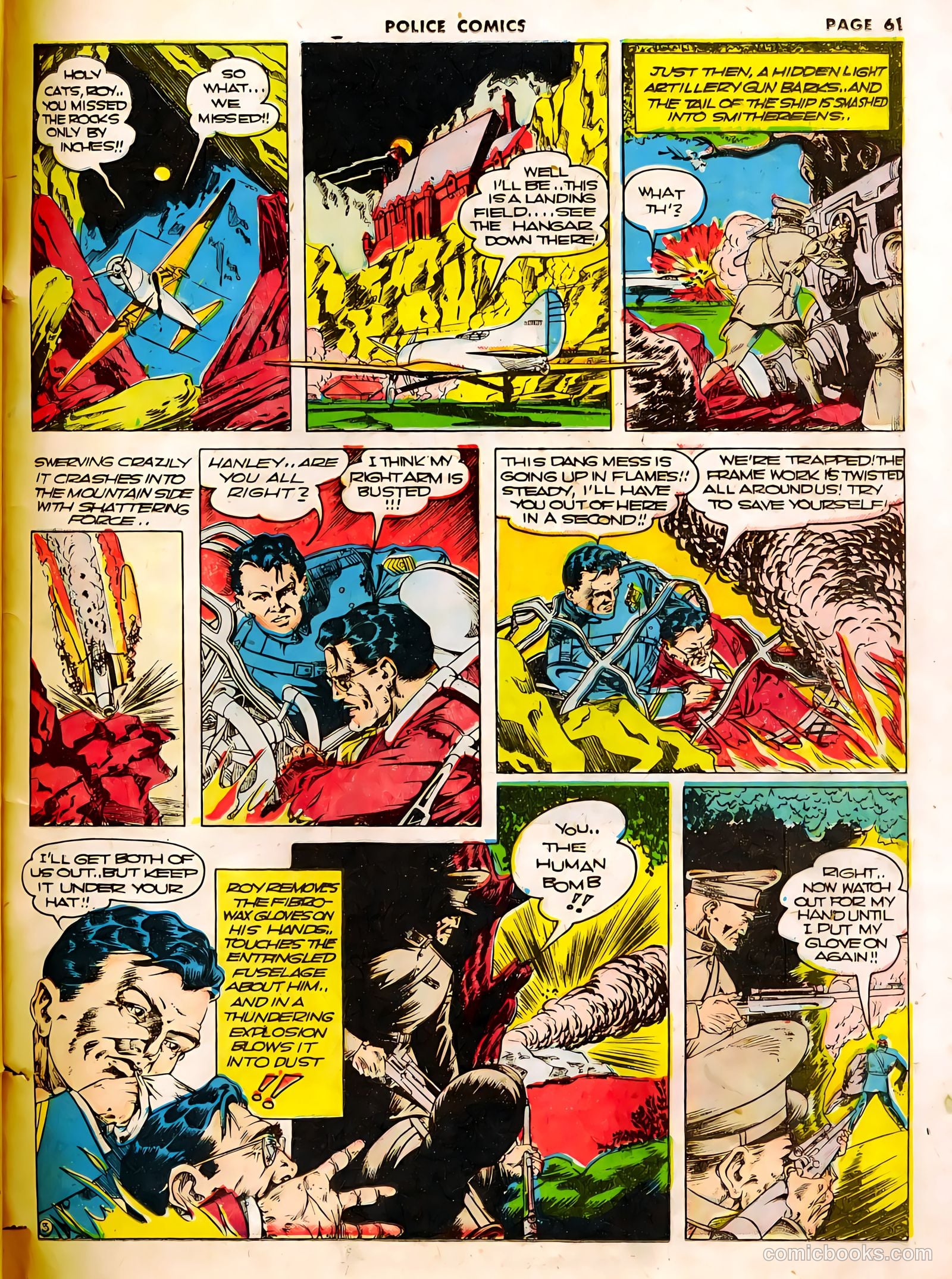 Police Comics #9 — page 70 of 75