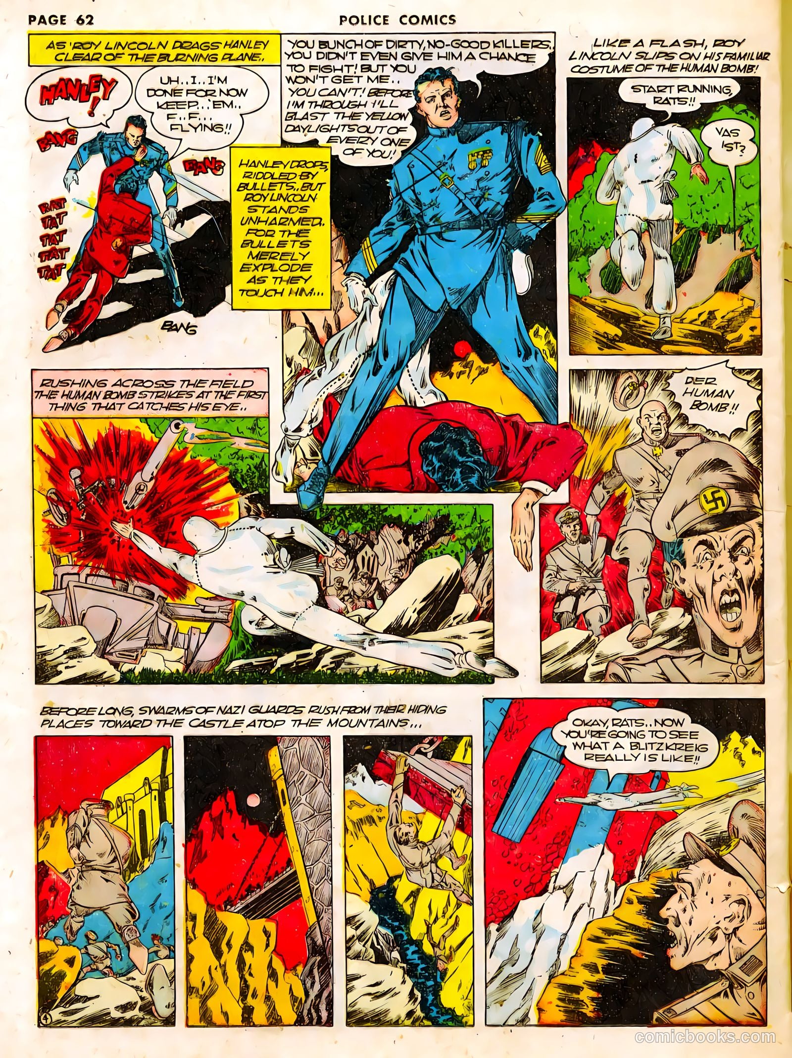 Police Comics #9 — page 71 of 75