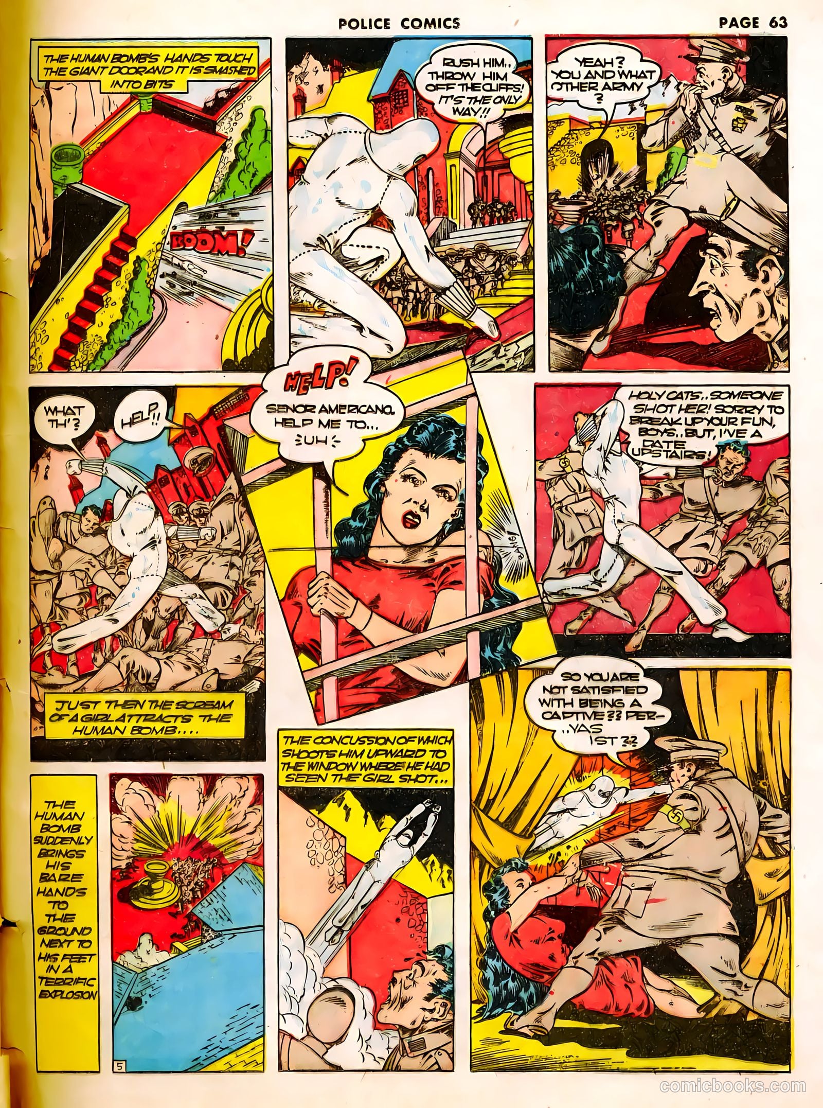 Police Comics #9 — page 72 of 75