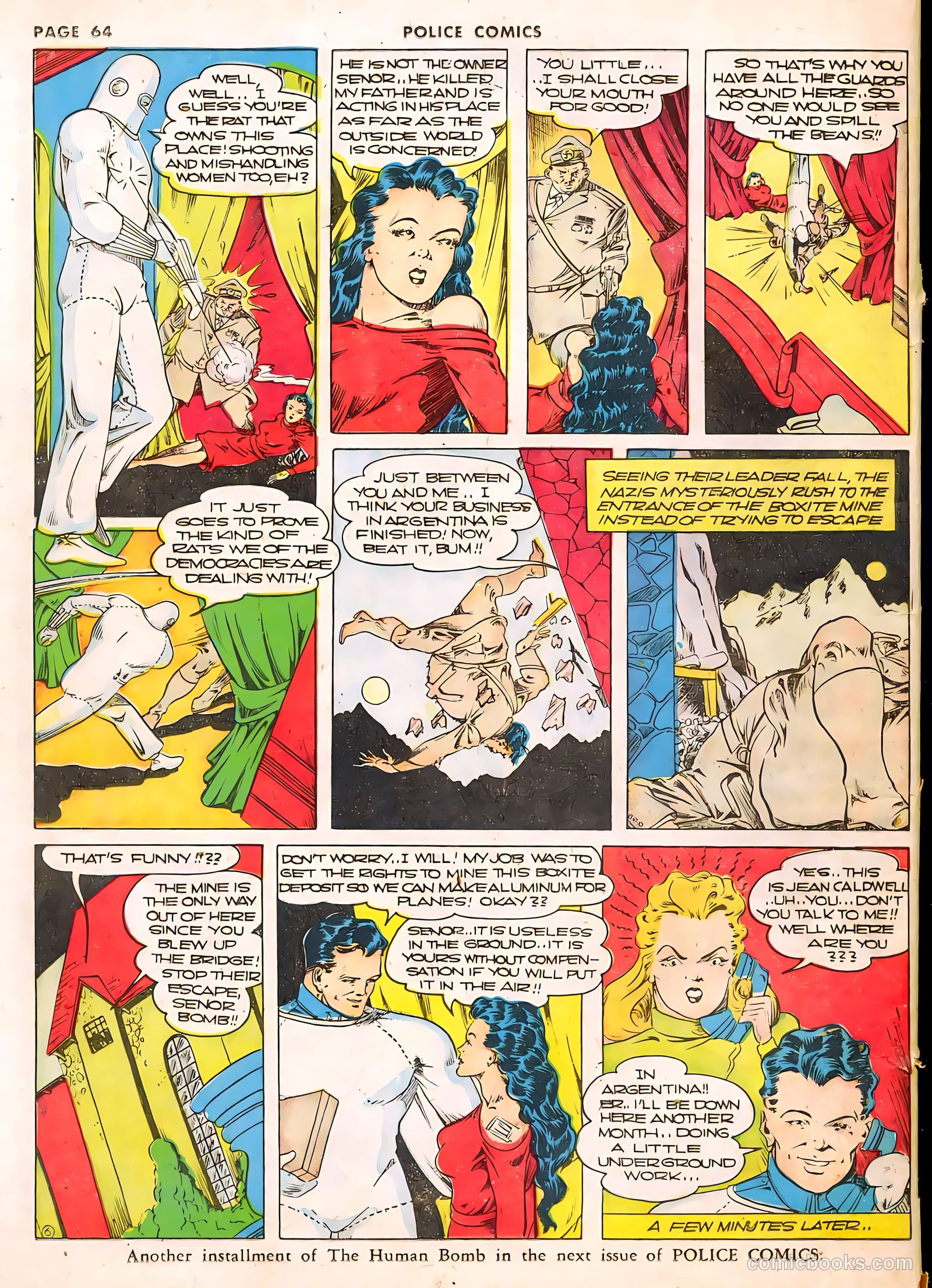 Police Comics #9 — page 73 of 75