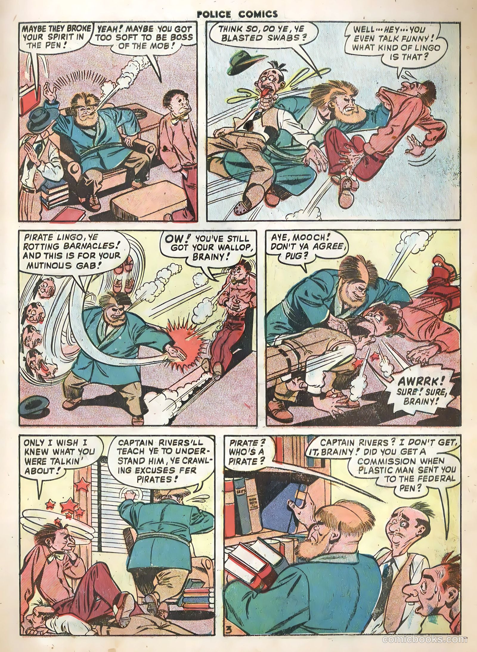 Police Comics #90 — page 6 of 37