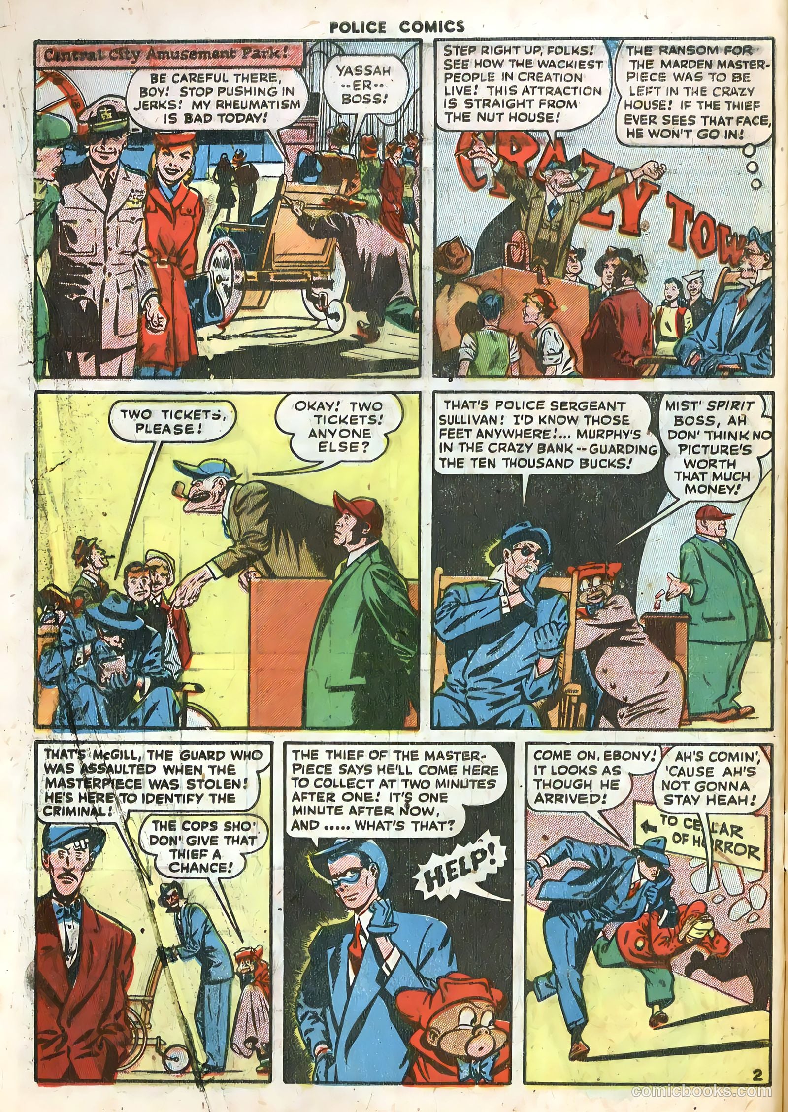 Police Comics #90 — page 29 of 37