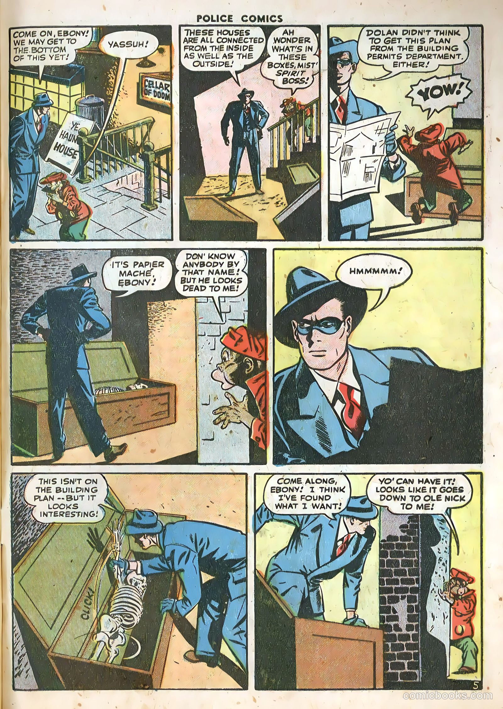 Police Comics #90 — page 32 of 37