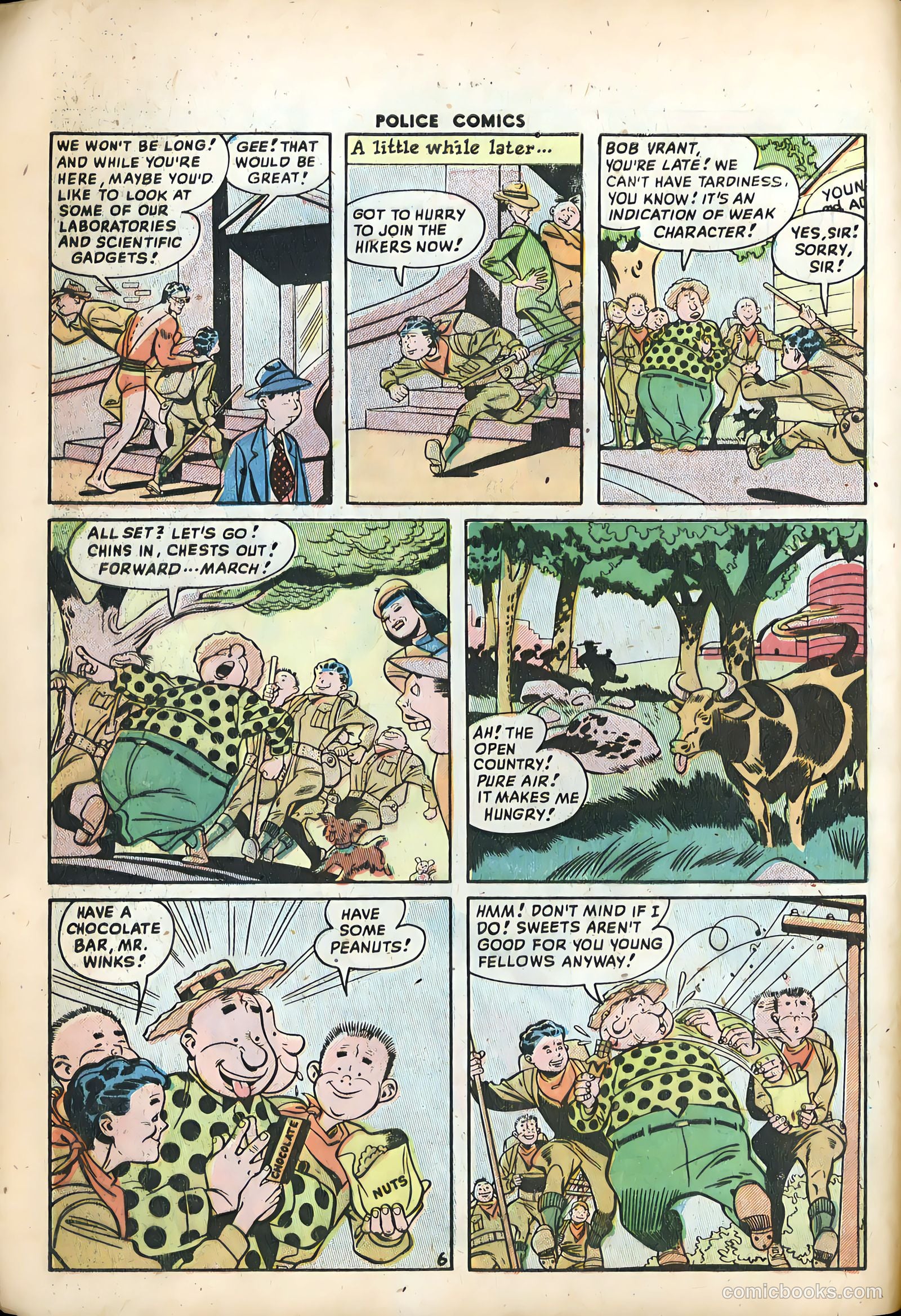 Police Comics #91 — page 8 of 36