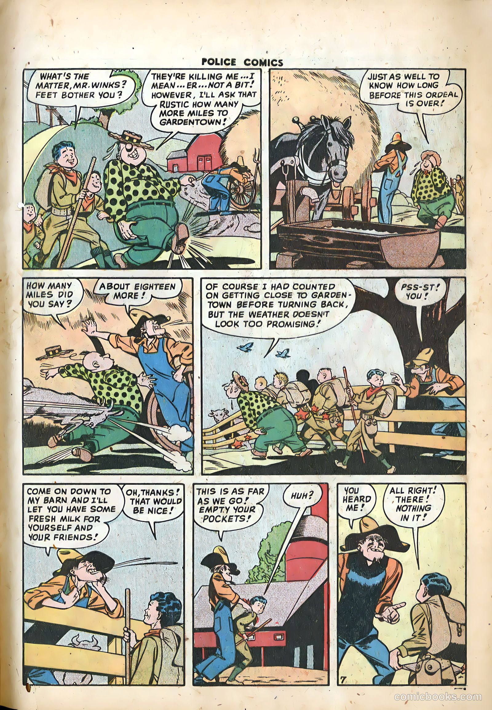 Police Comics #91 — page 9 of 36