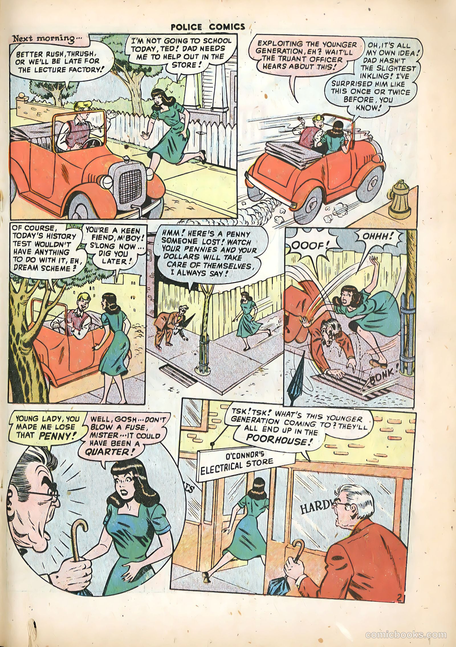 Police Comics #91 — page 19 of 36