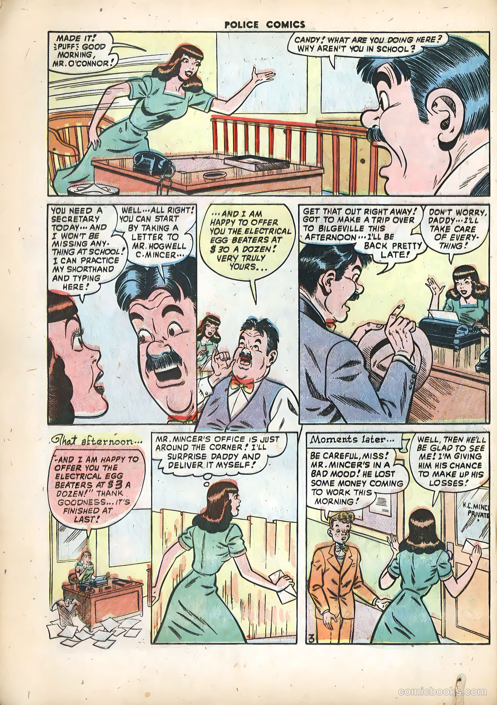Police Comics #91 — page 20 of 36